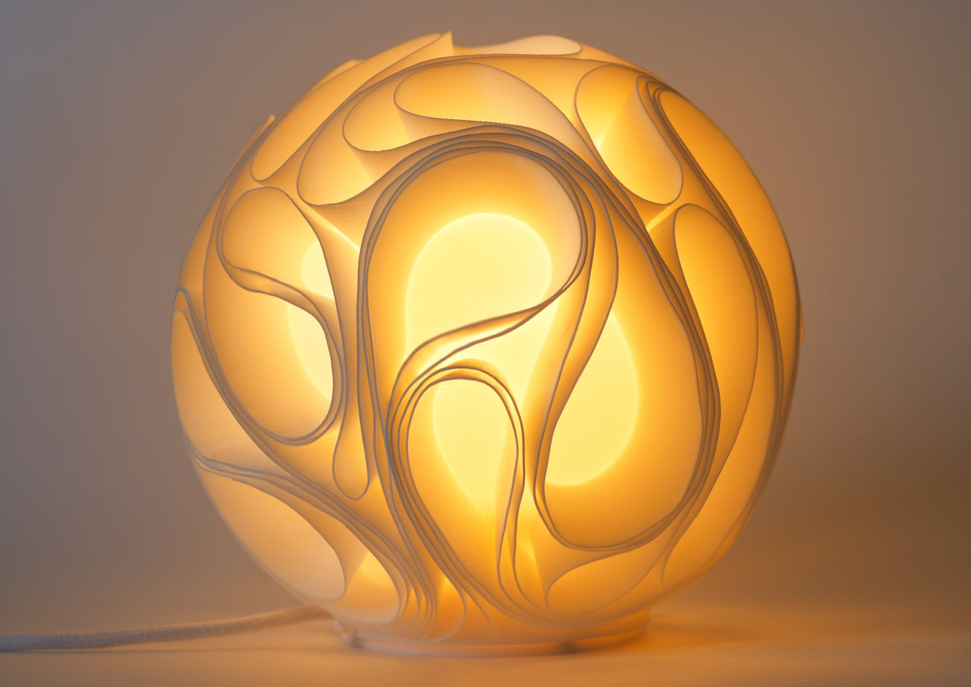 Leora Gravity Sculpted Lamp - Print and Play