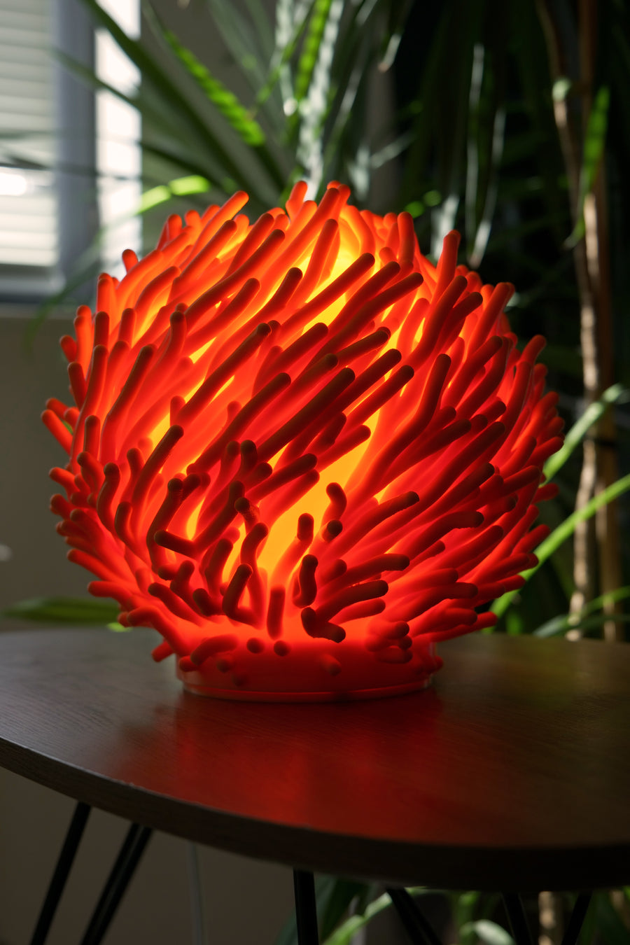 Leora Coral Sculpted Lamp - Print and Play