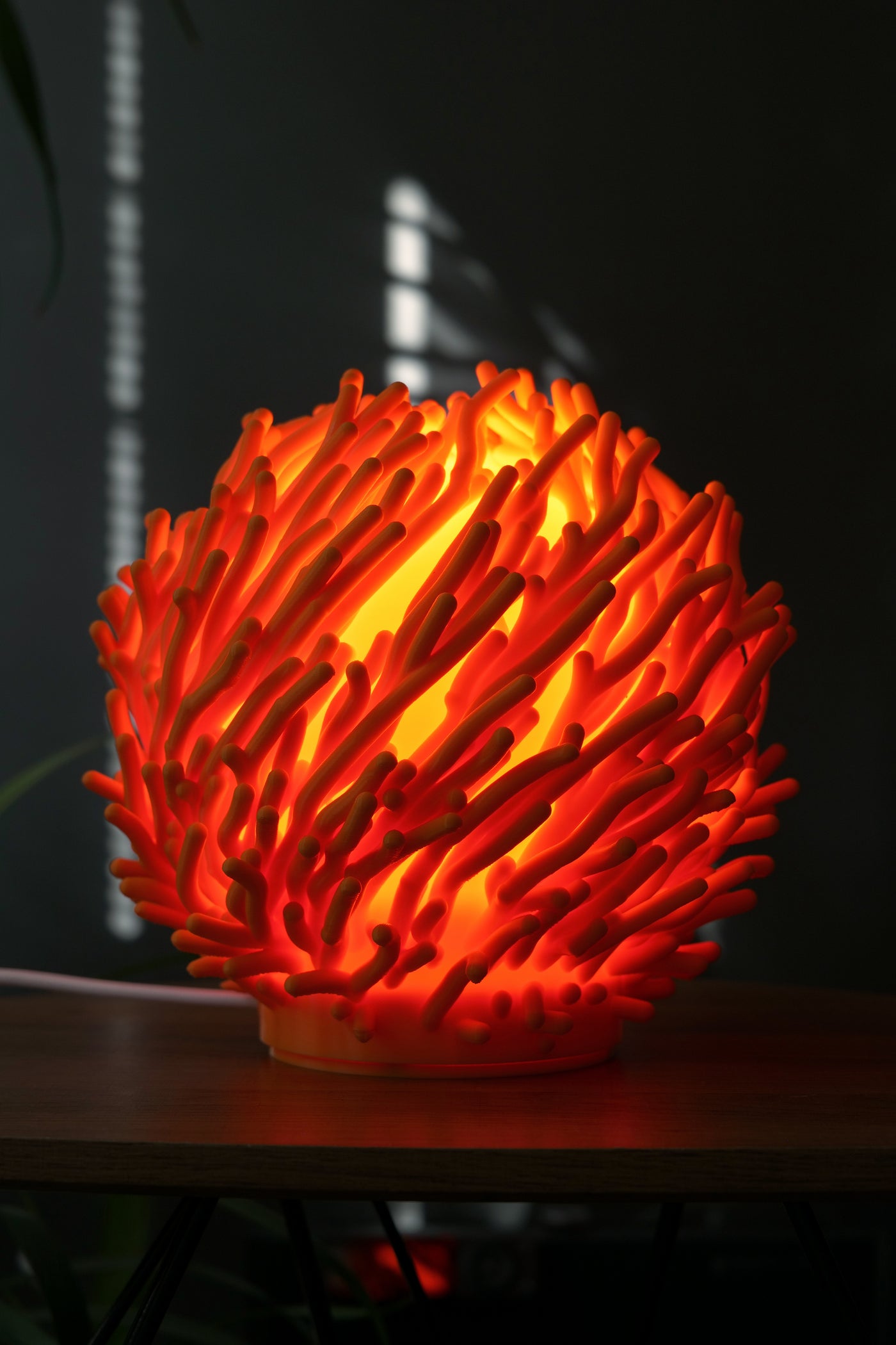 Leora Coral Sculpted Lamp