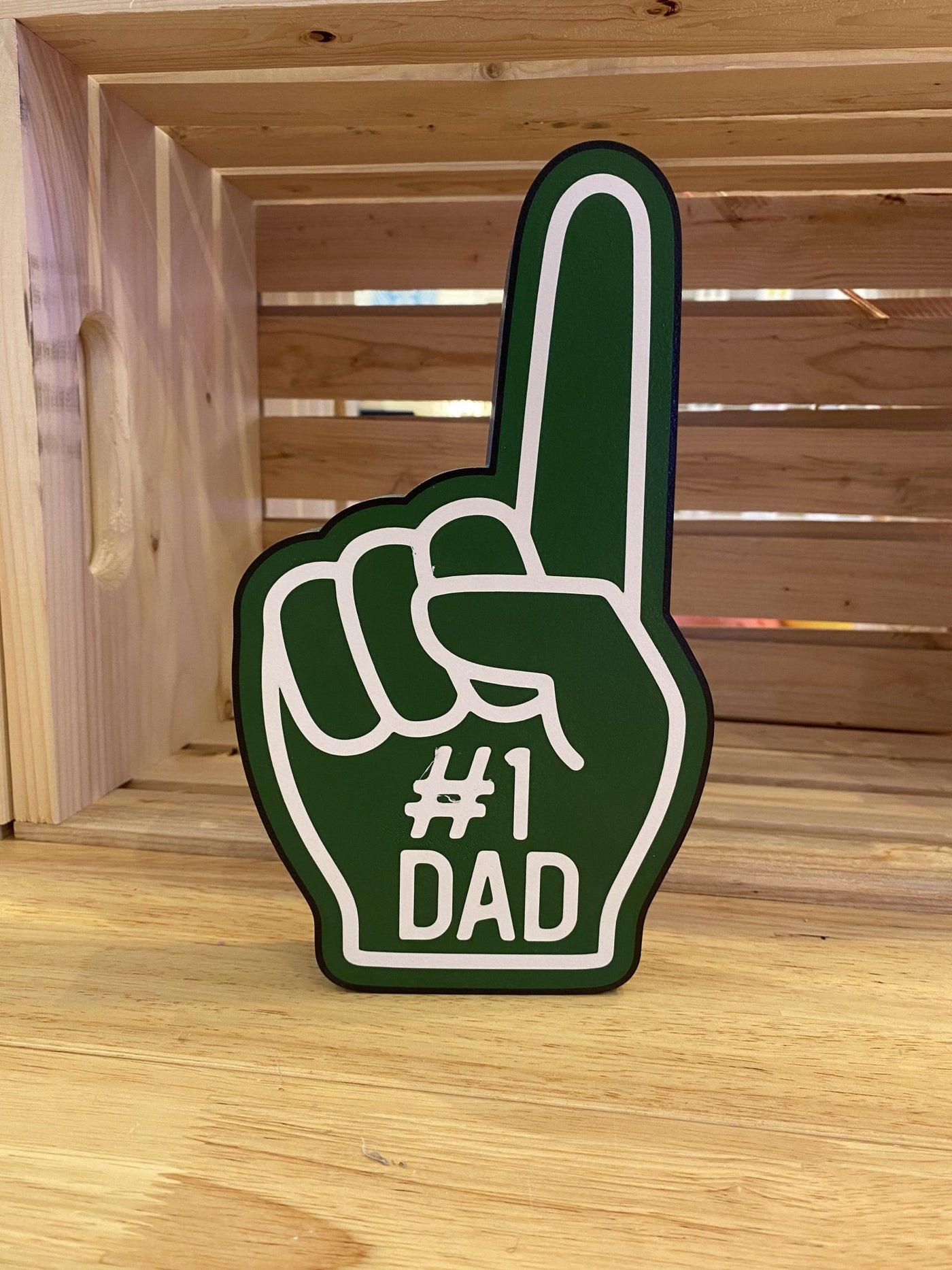 1 Dad Foam Finger Light - Print and Play