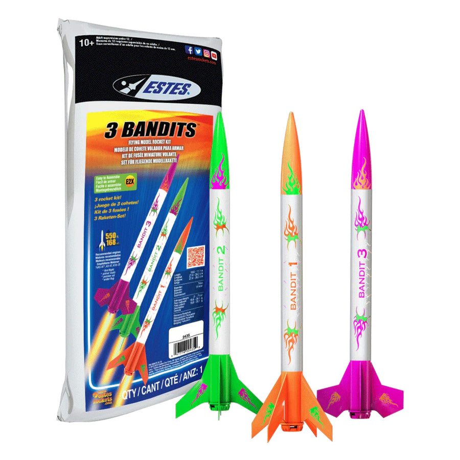 3 Bandits Rocket-Building Kit - Print and Play