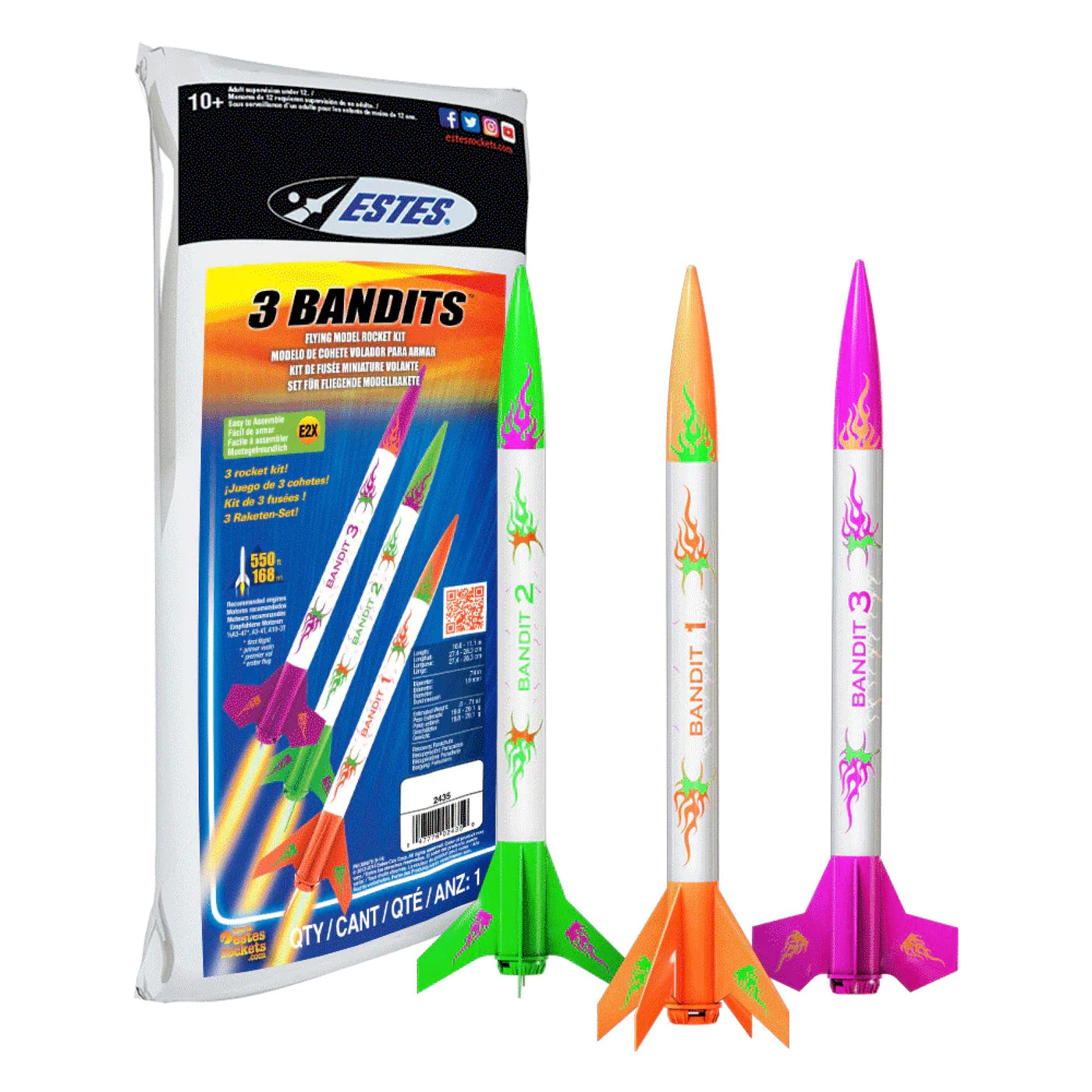 3 Bandits Rocket-Building Kit - Print and Play