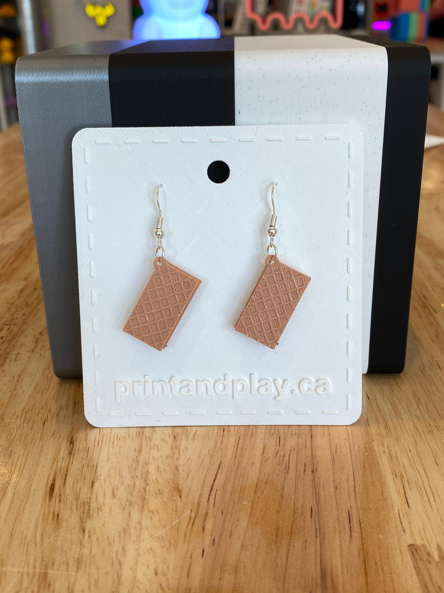 Ice Cream Sandwich Earrings