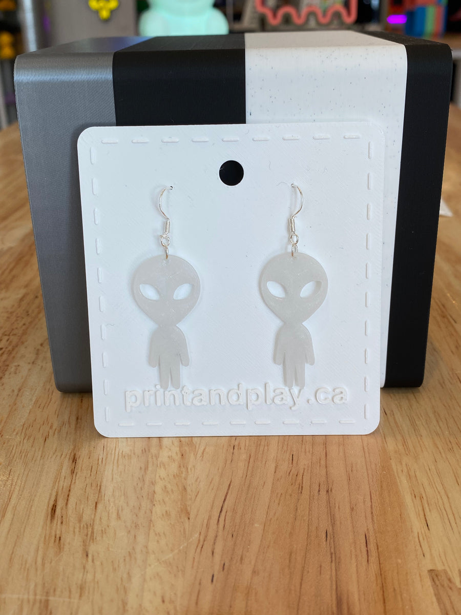Alien Earrings