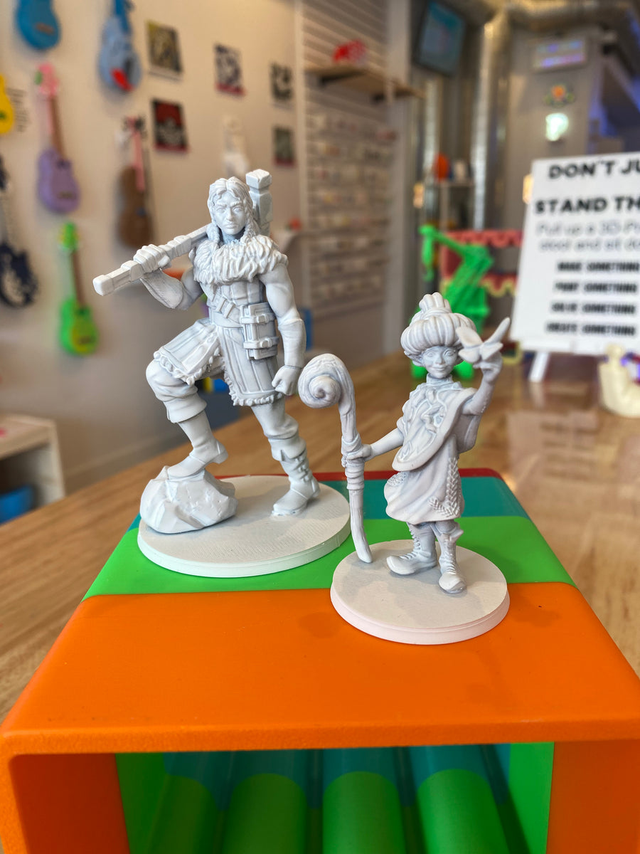 Resin Miniatures - Print and Play