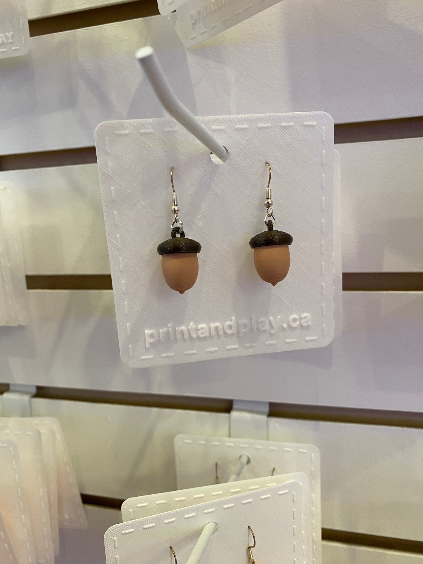 Acorn Earrings
