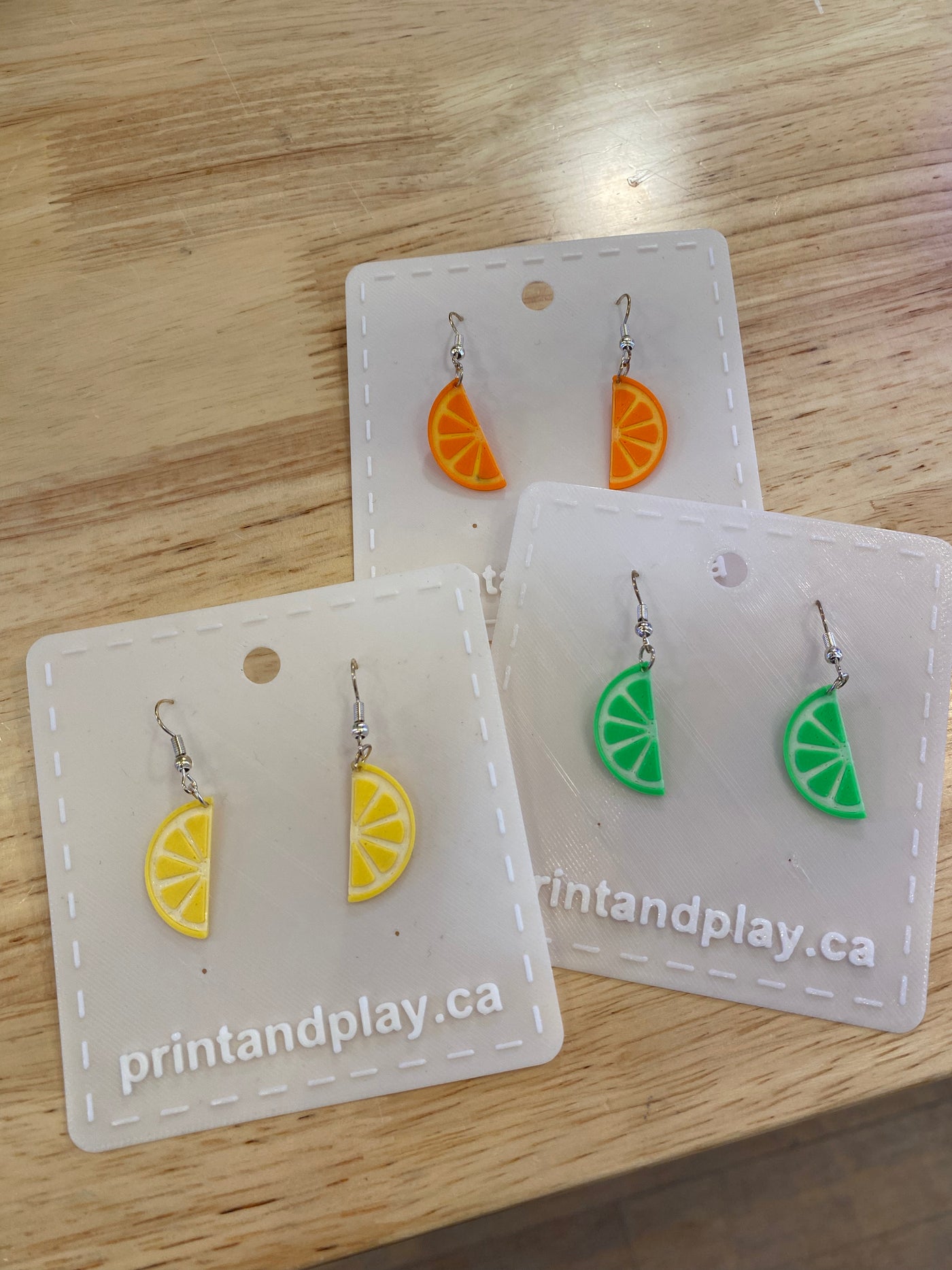 Lime Earrings
