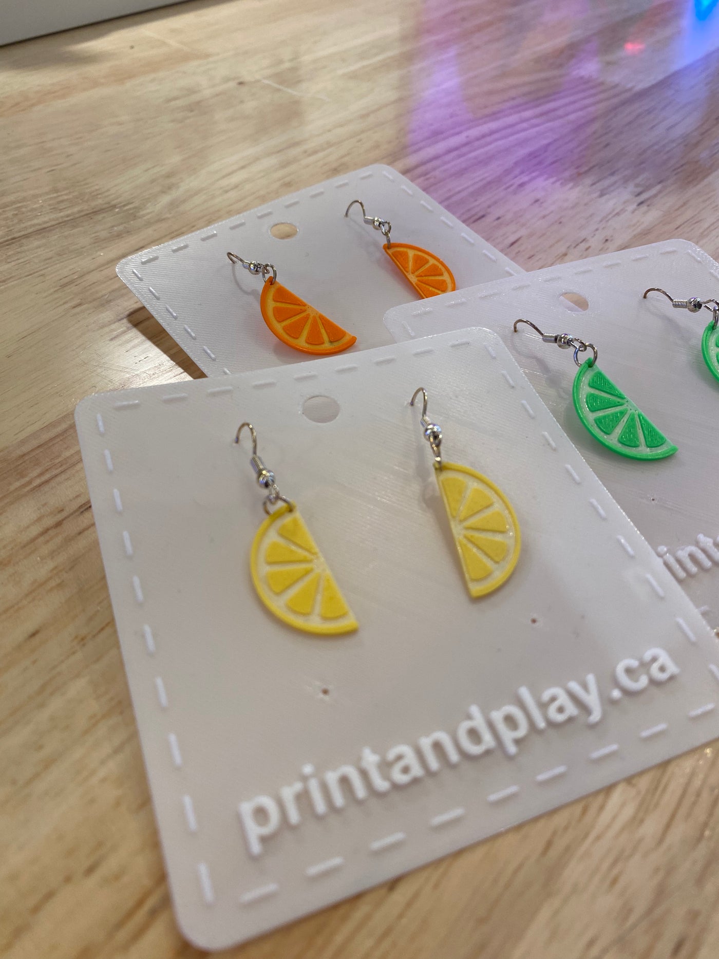 Lime Earrings