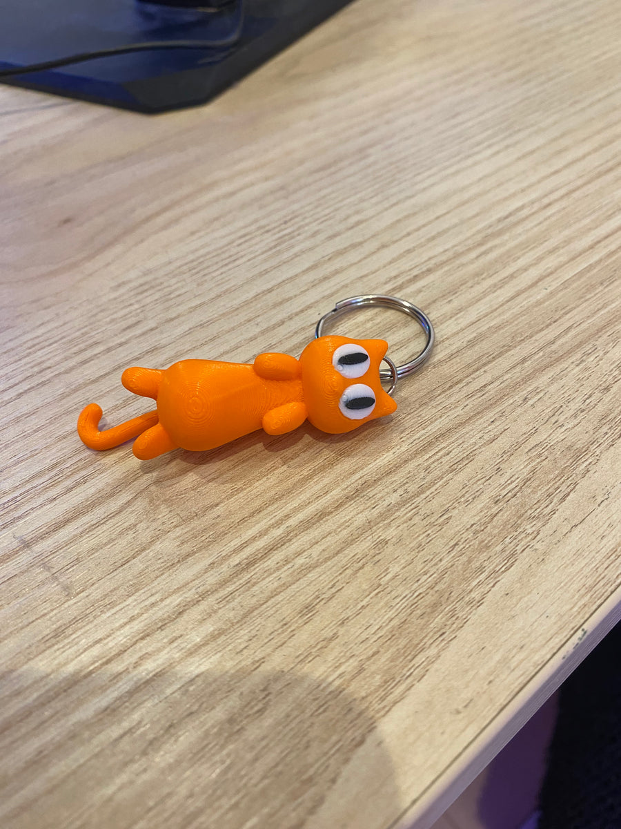 Cat Keychain - Print and Play