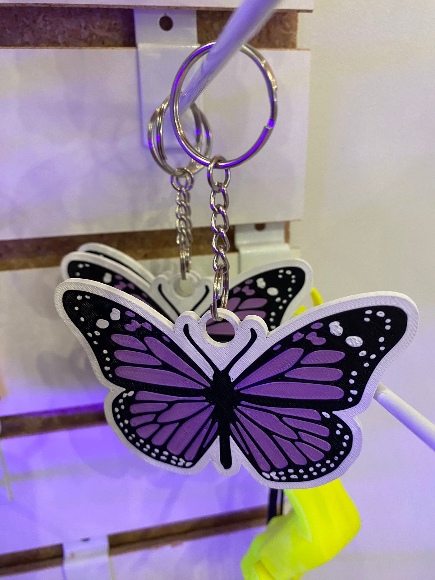 Monarch Butterfly Keychain