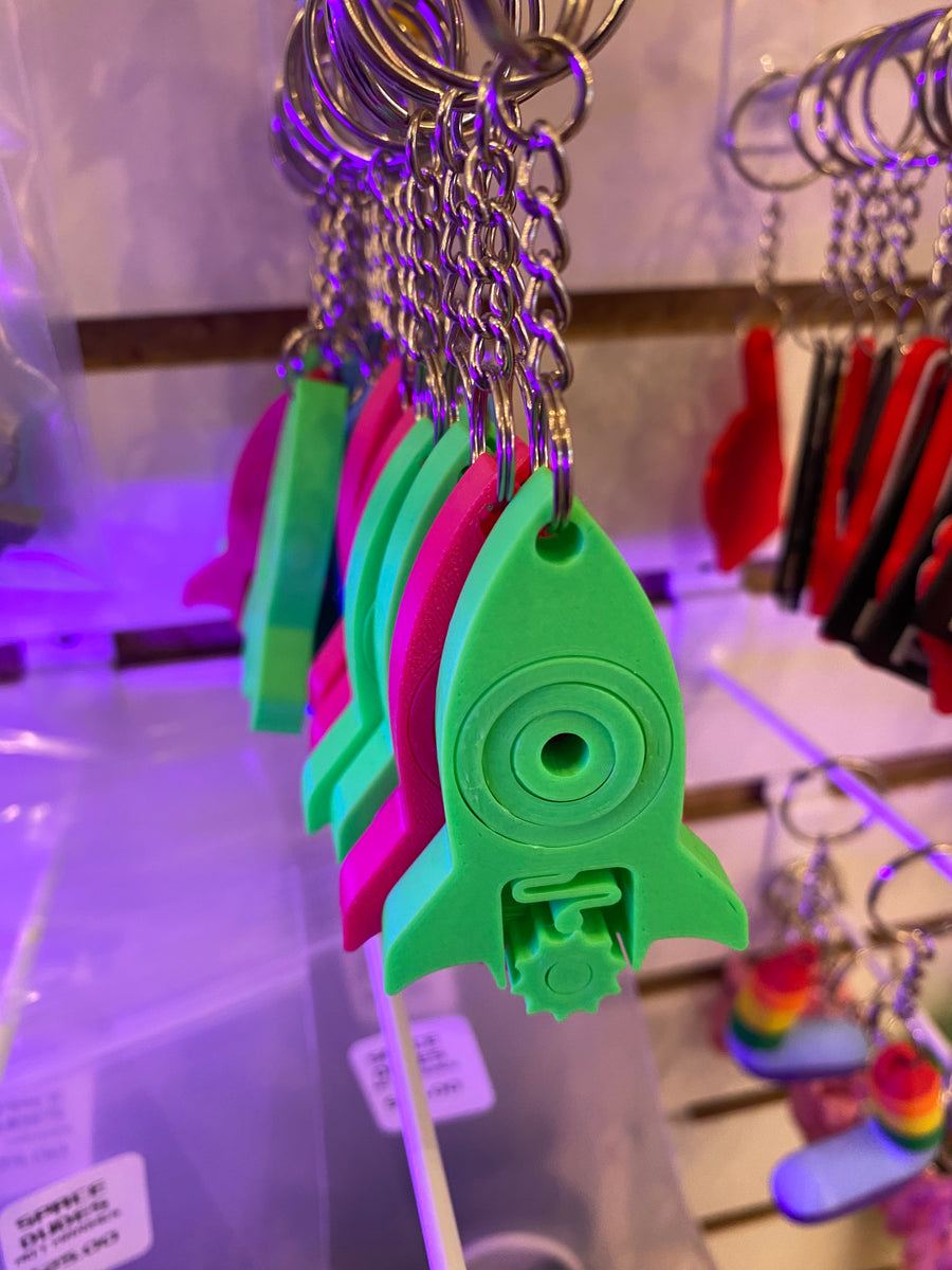 Rocket Fidget Keychain - Print and Play