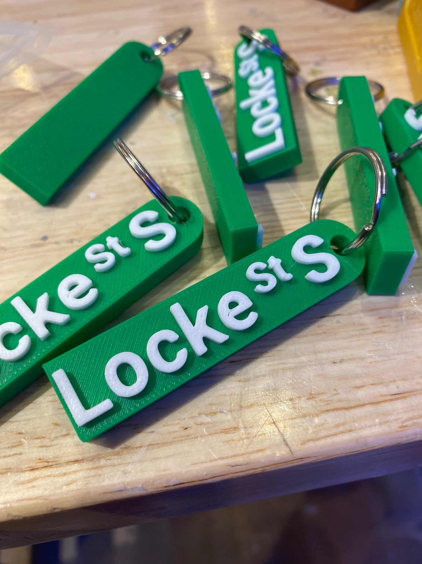 Locke St S Keychain - Print and Play