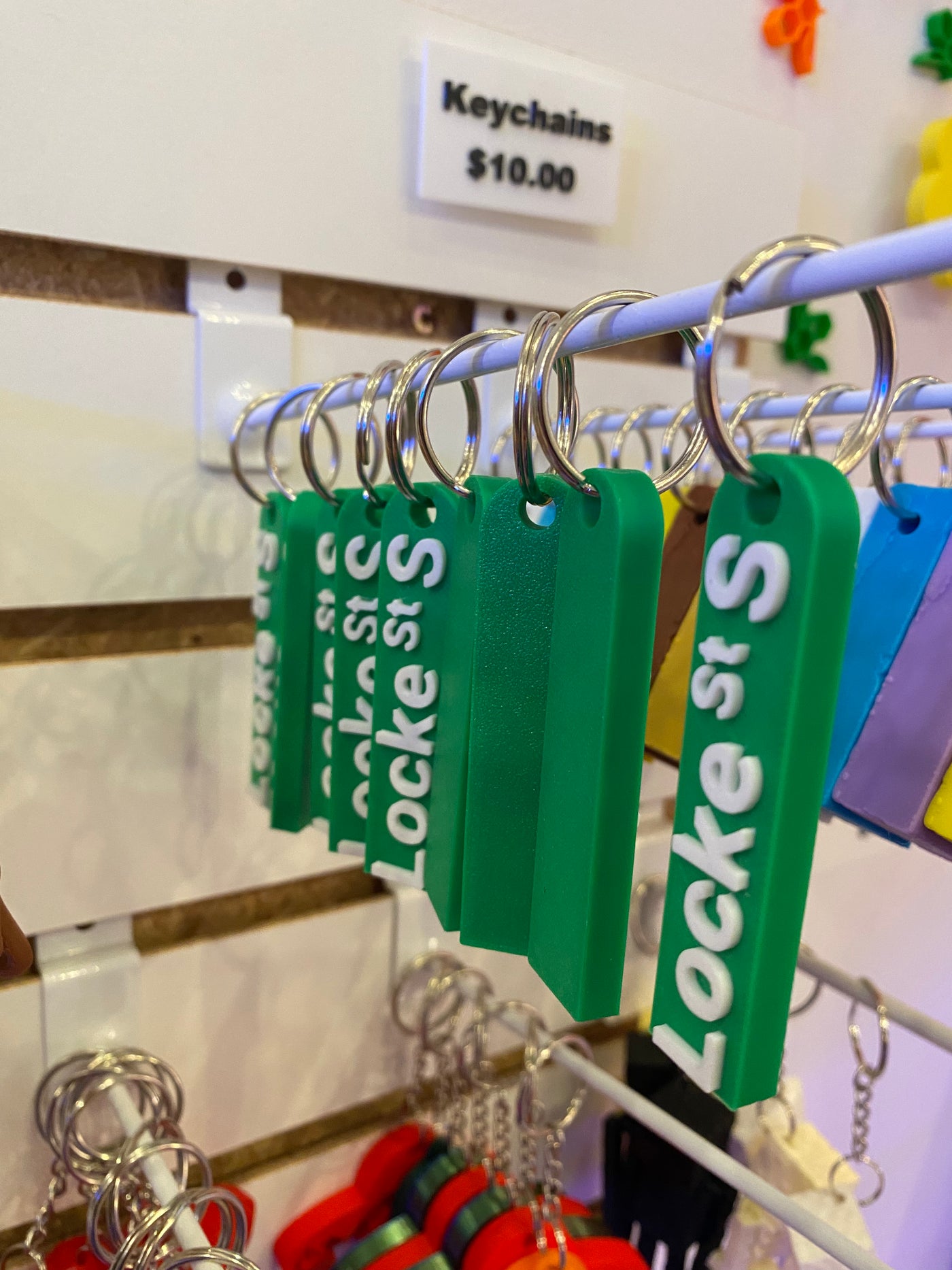 Locke St S Keychain