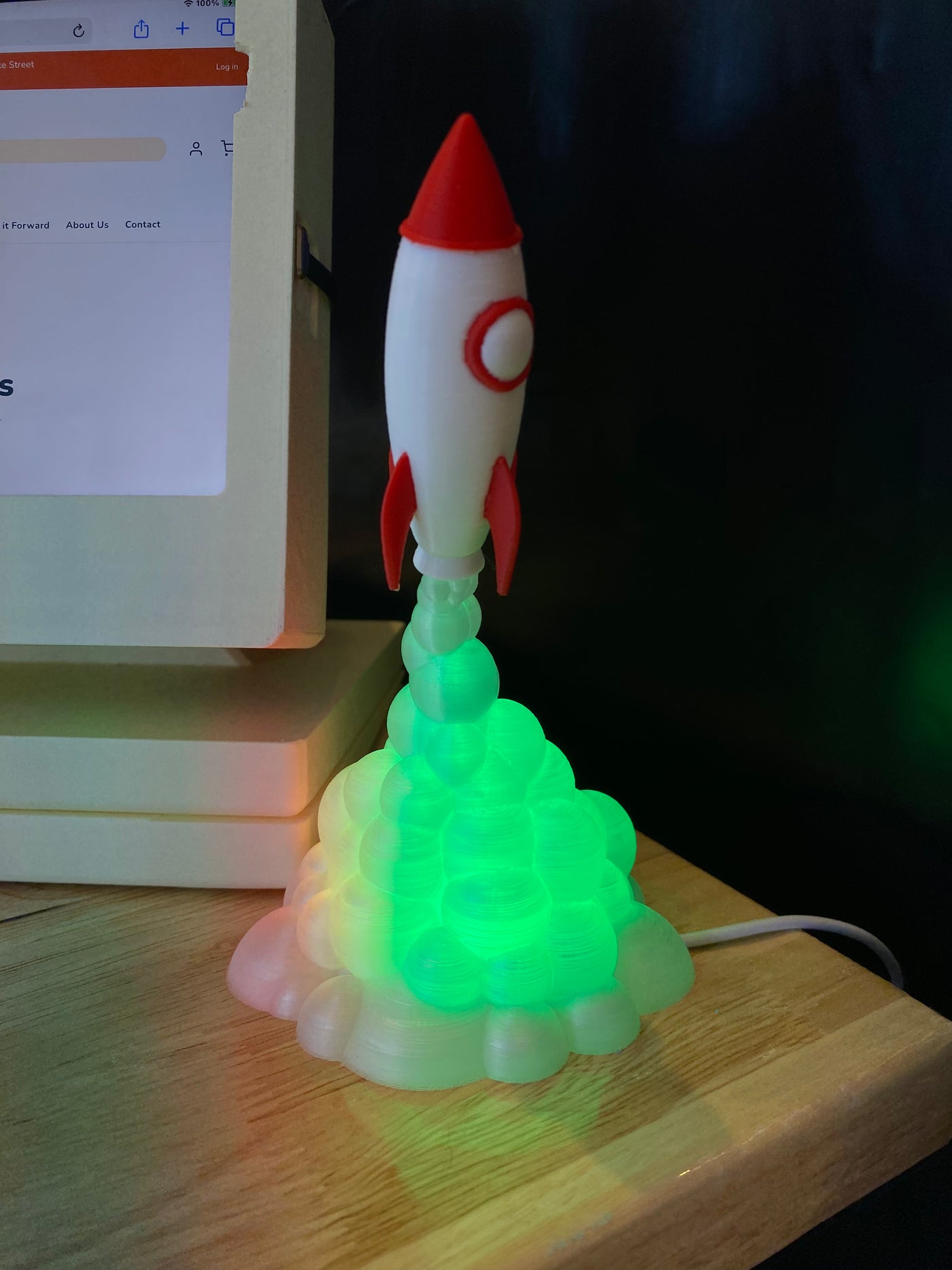 Rocket Lamp