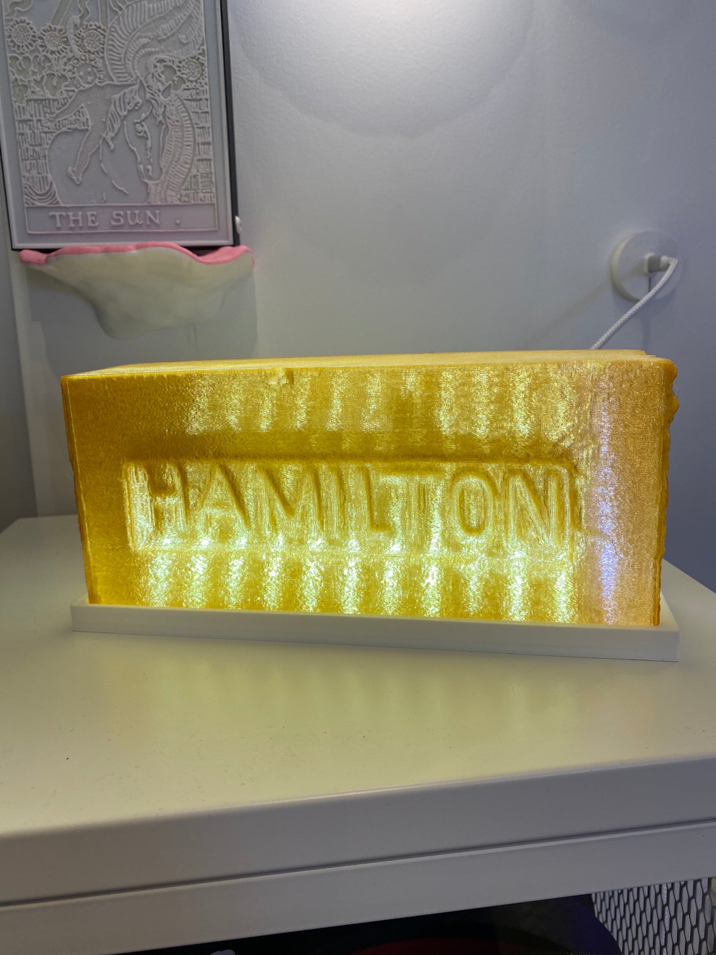 Hamilton Brick Lamp - Print and Play
