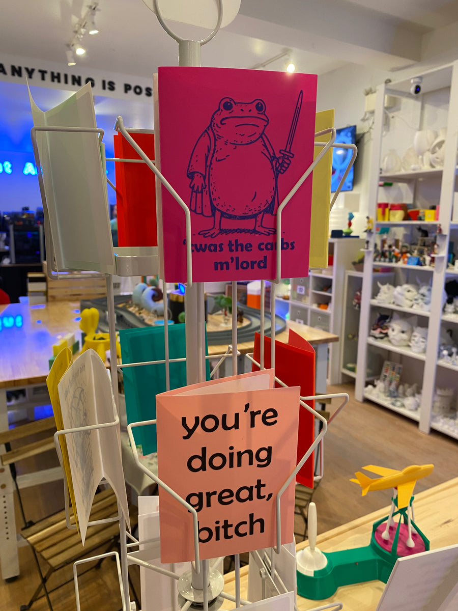 3D Printed Greeting Cards