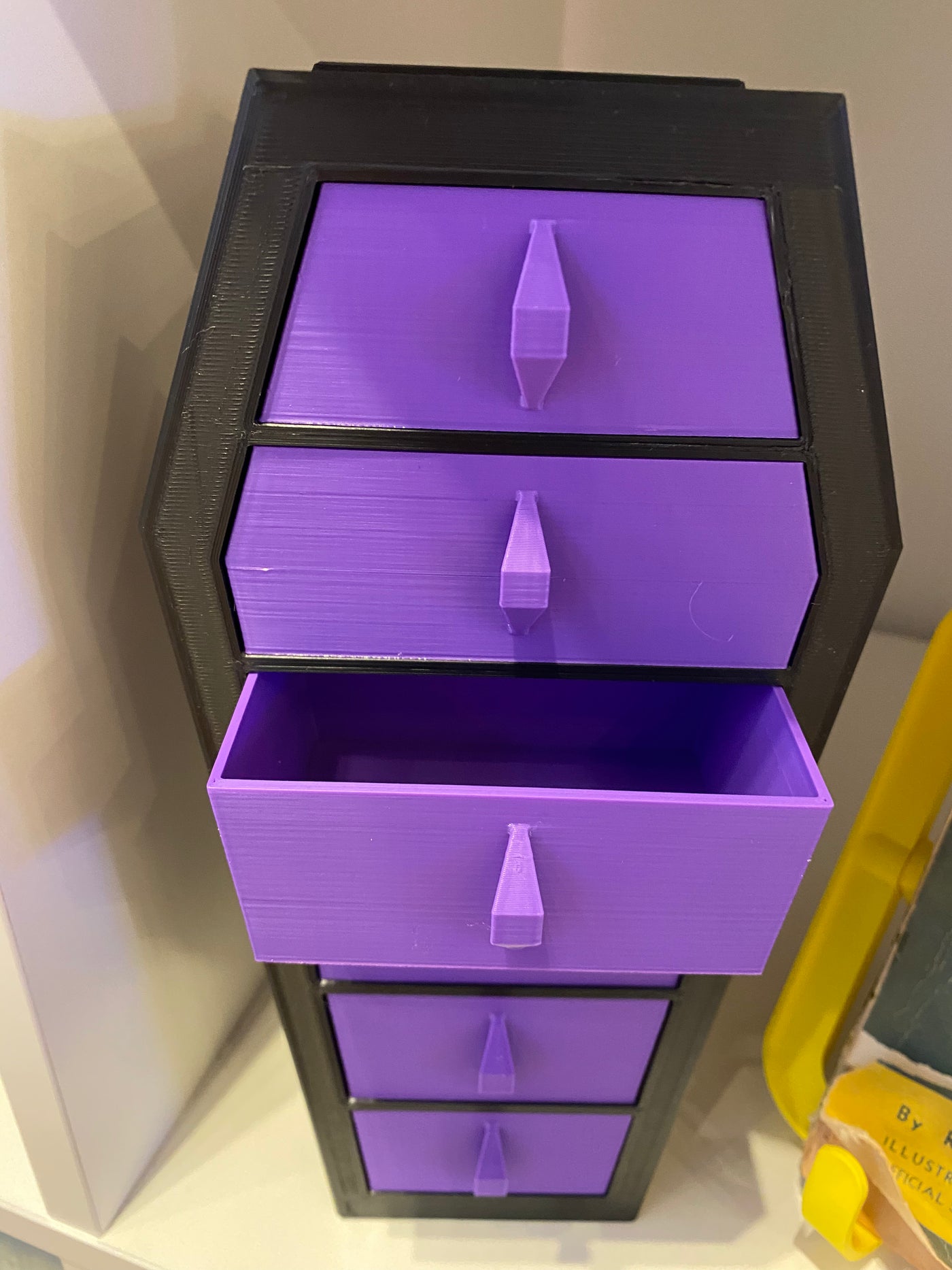 Coffin Shaped Jewelry Container