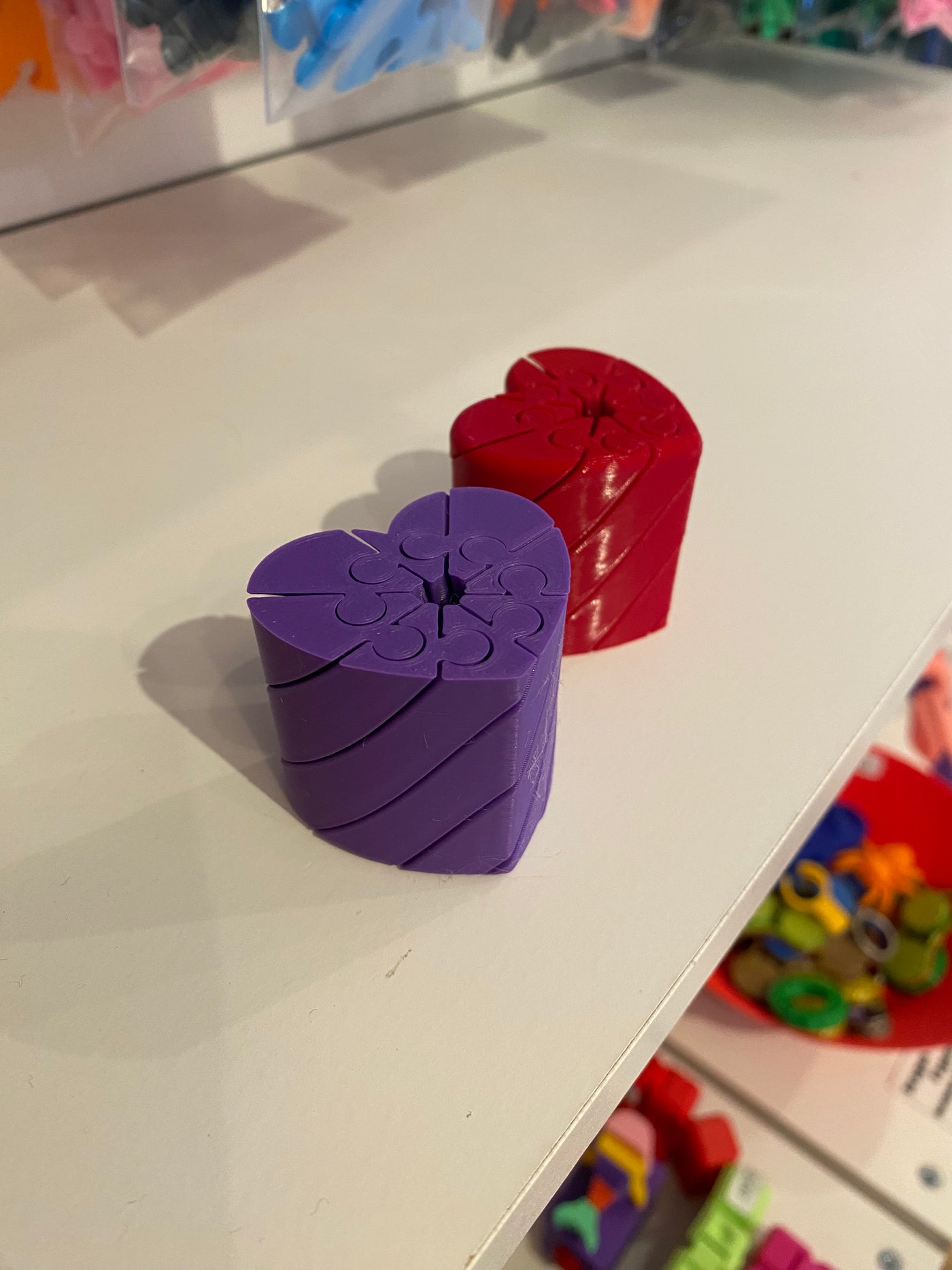 Twisty Heart Fidget - Print and Play