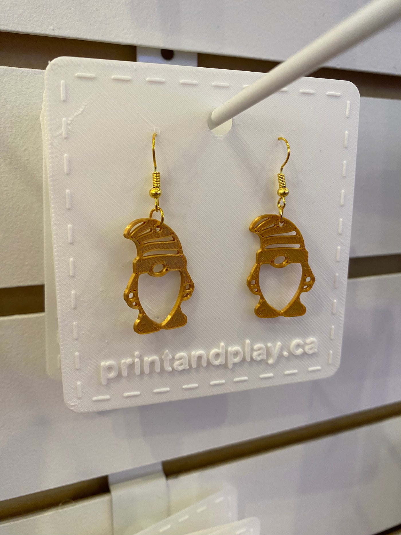 Santa Earrings