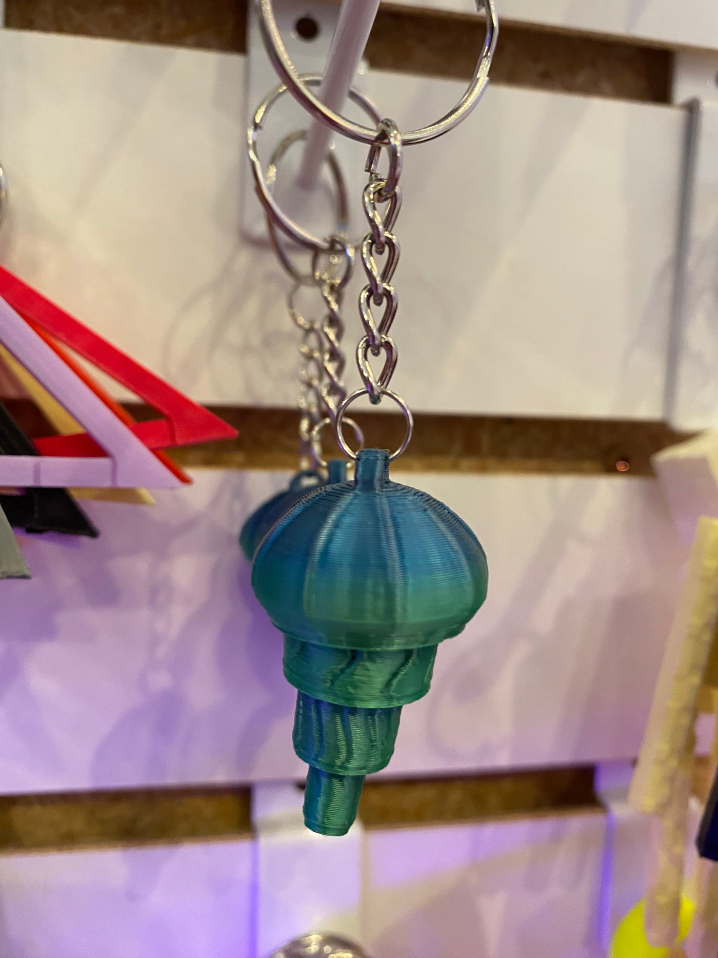 Jellyfish Keychain