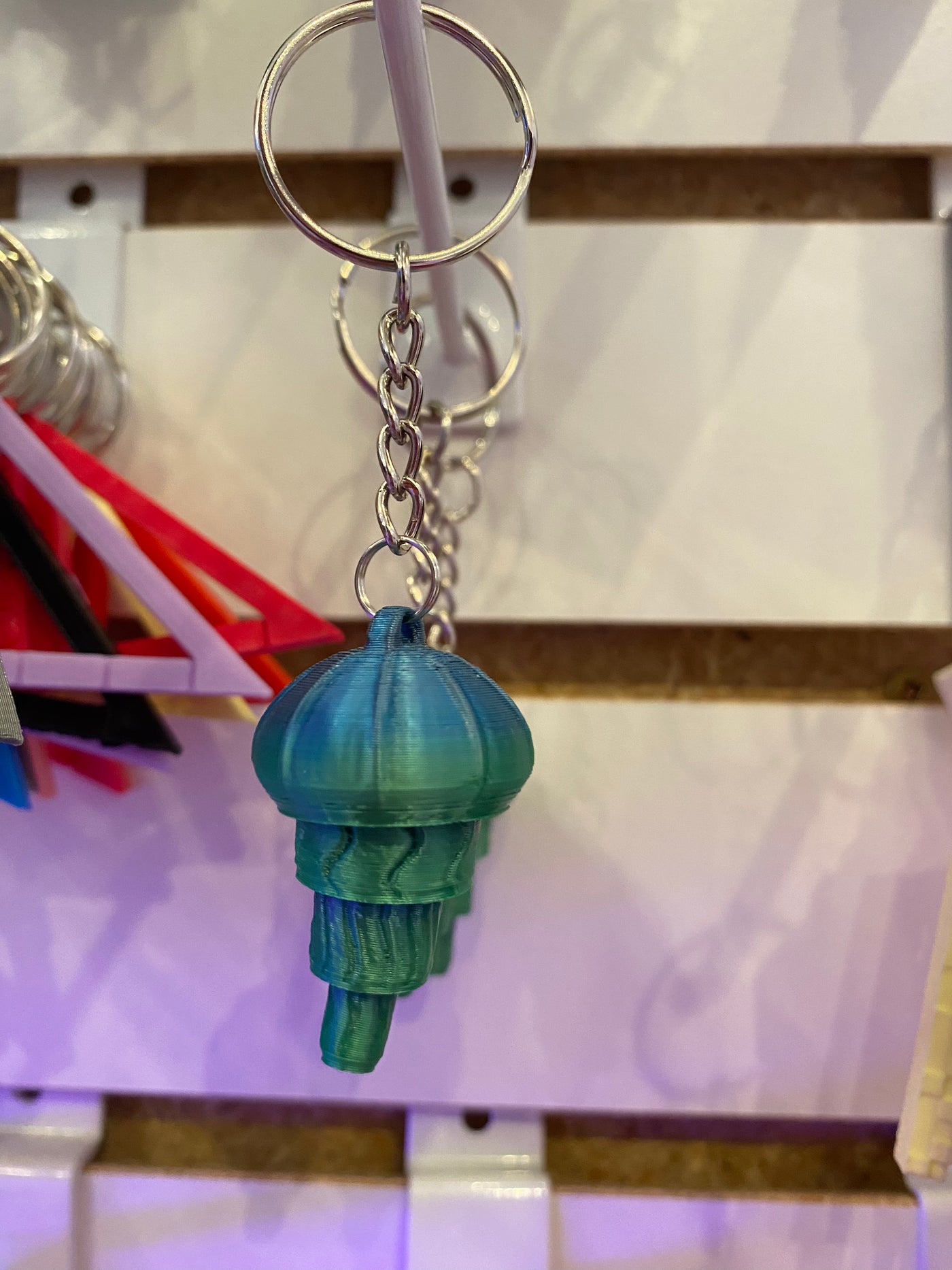 Jellyfish Keychain