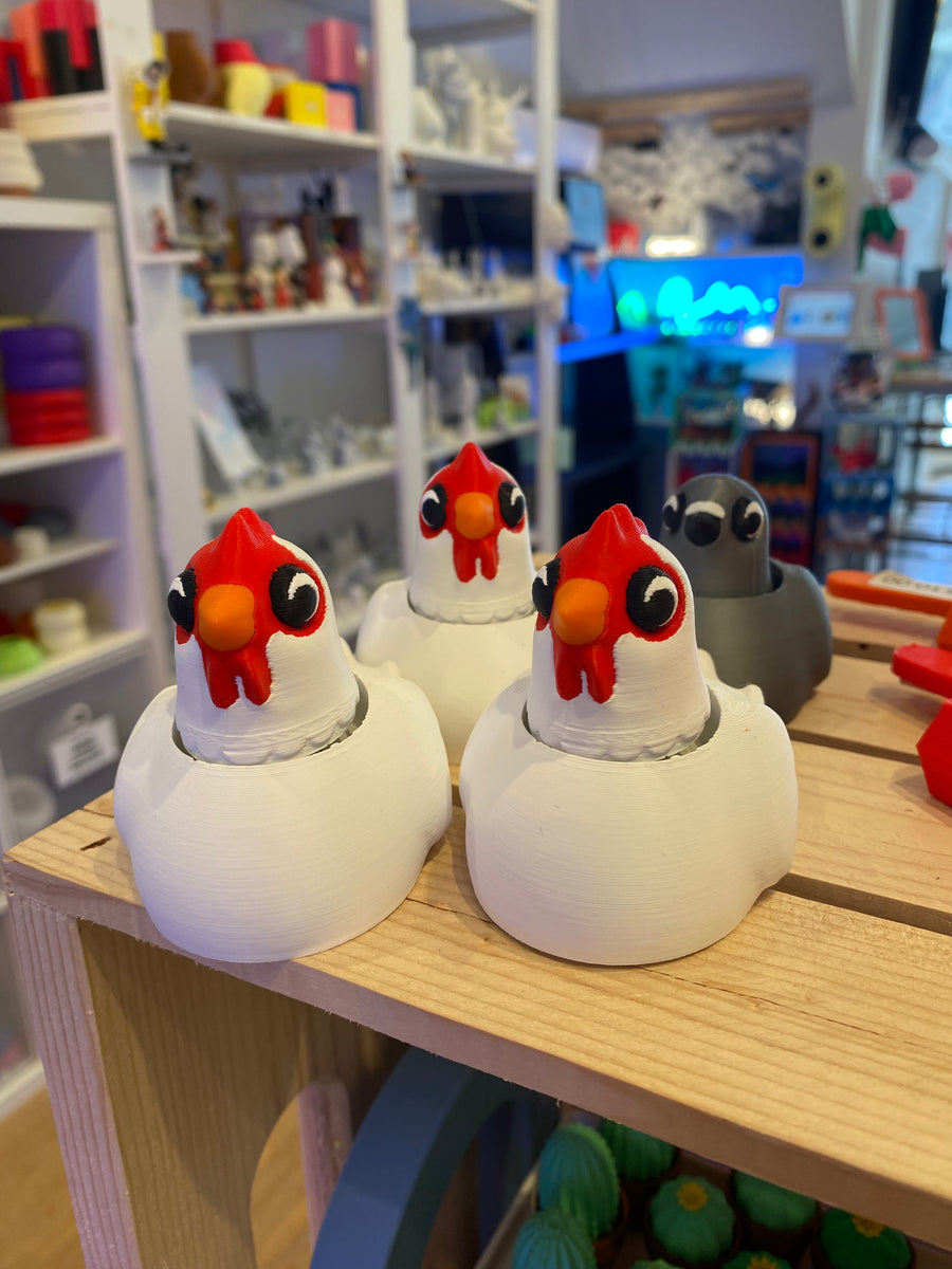 Chicken and Pigeon Clicker Fidgets