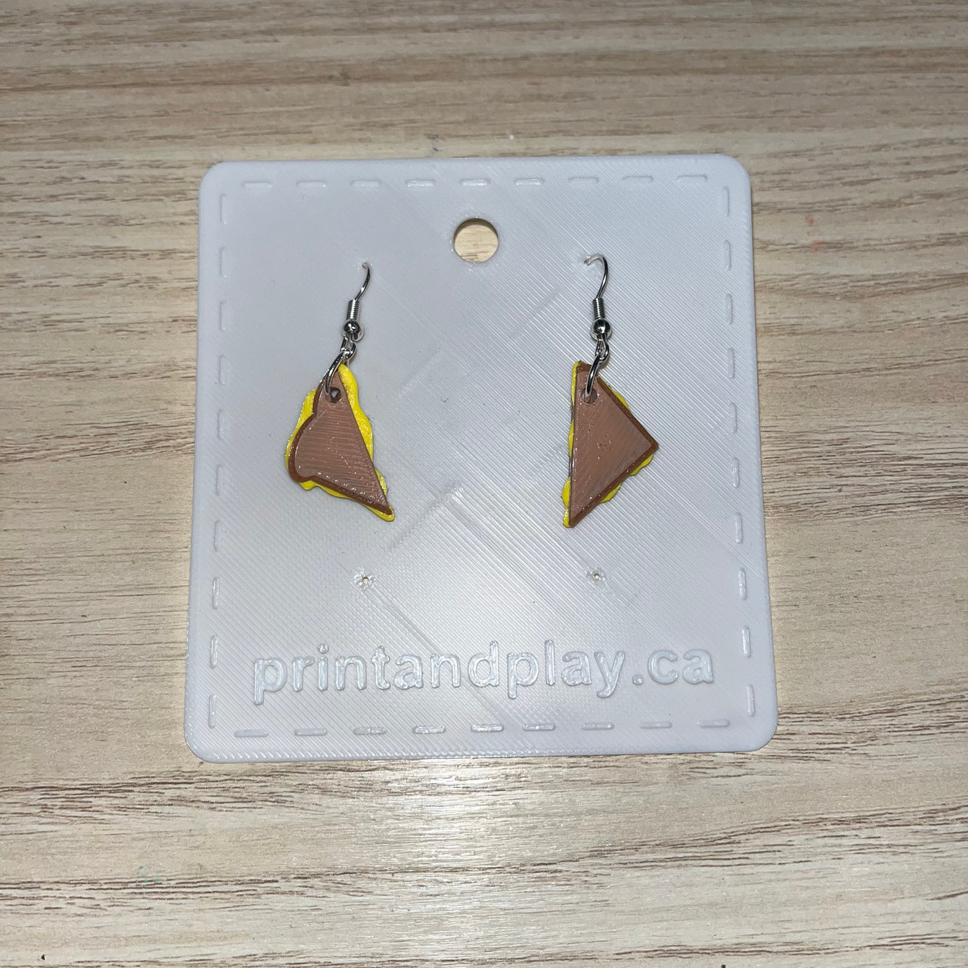 Grilled Cheese Earrings