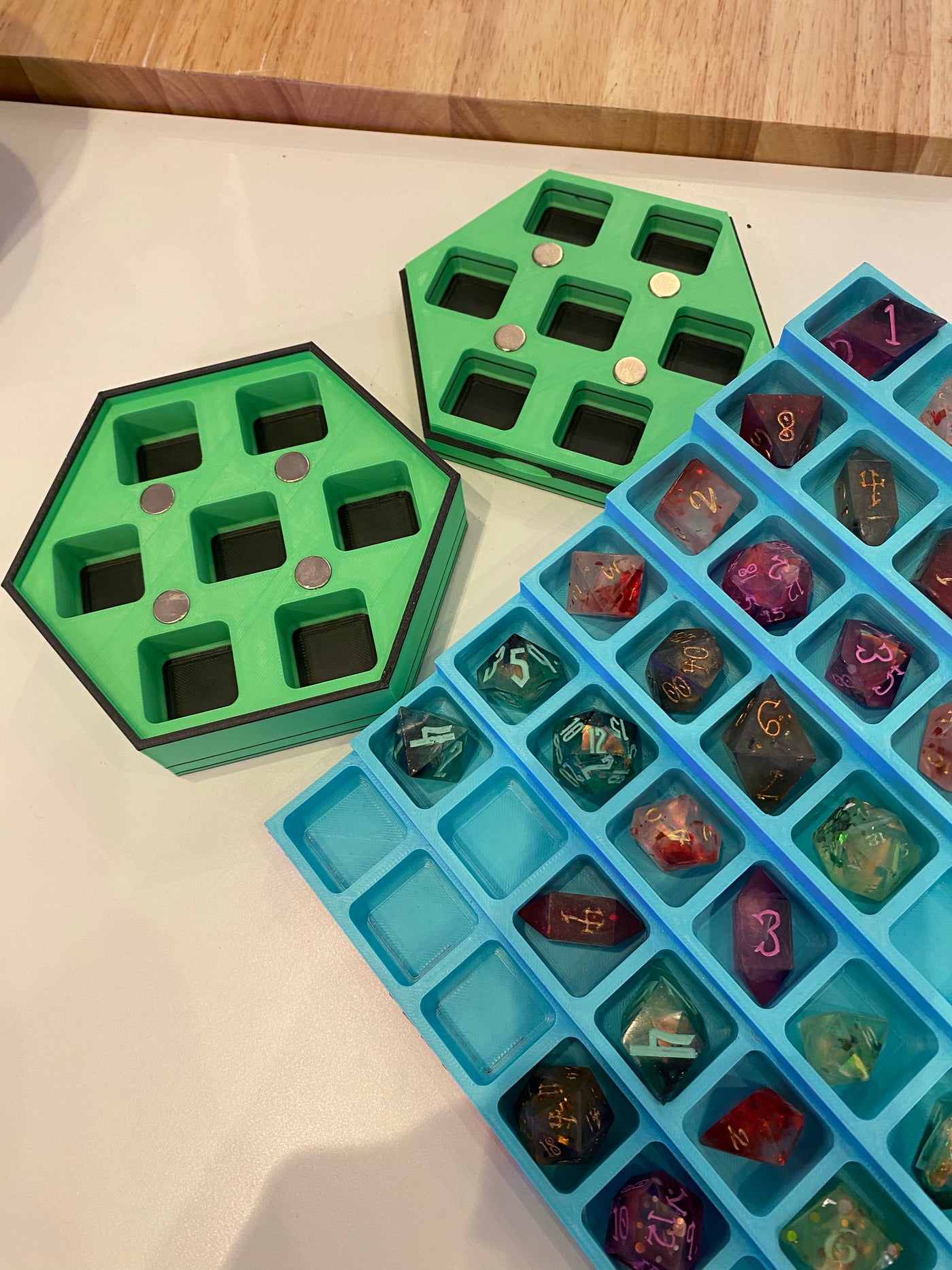 Vermillion Wart Dice Set