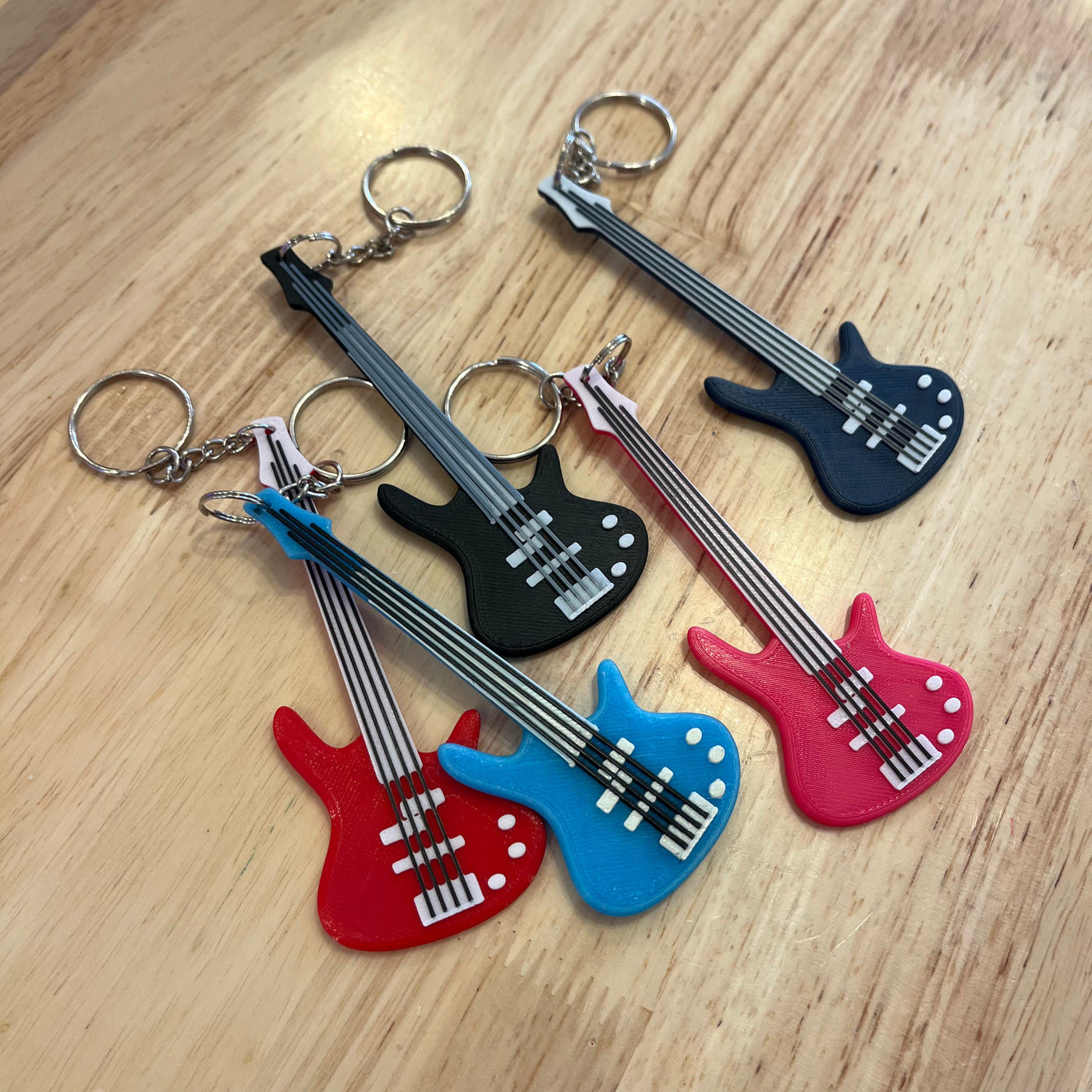 Guitar Keychain