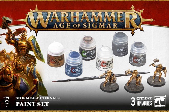 AGE OF SIGMAR STORMCAST + PAINTSET - Print and Play