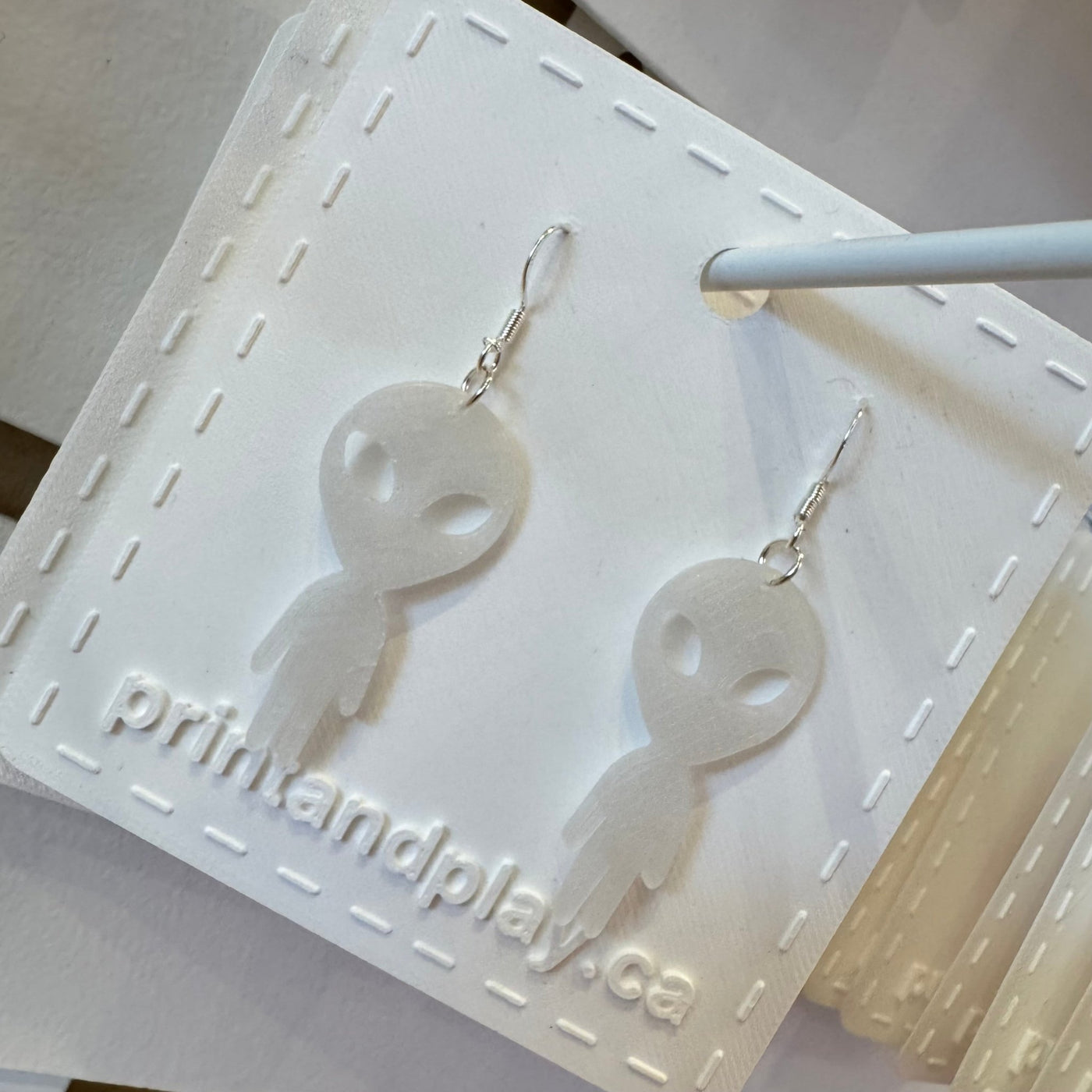 Alien Earrings - Print and Play