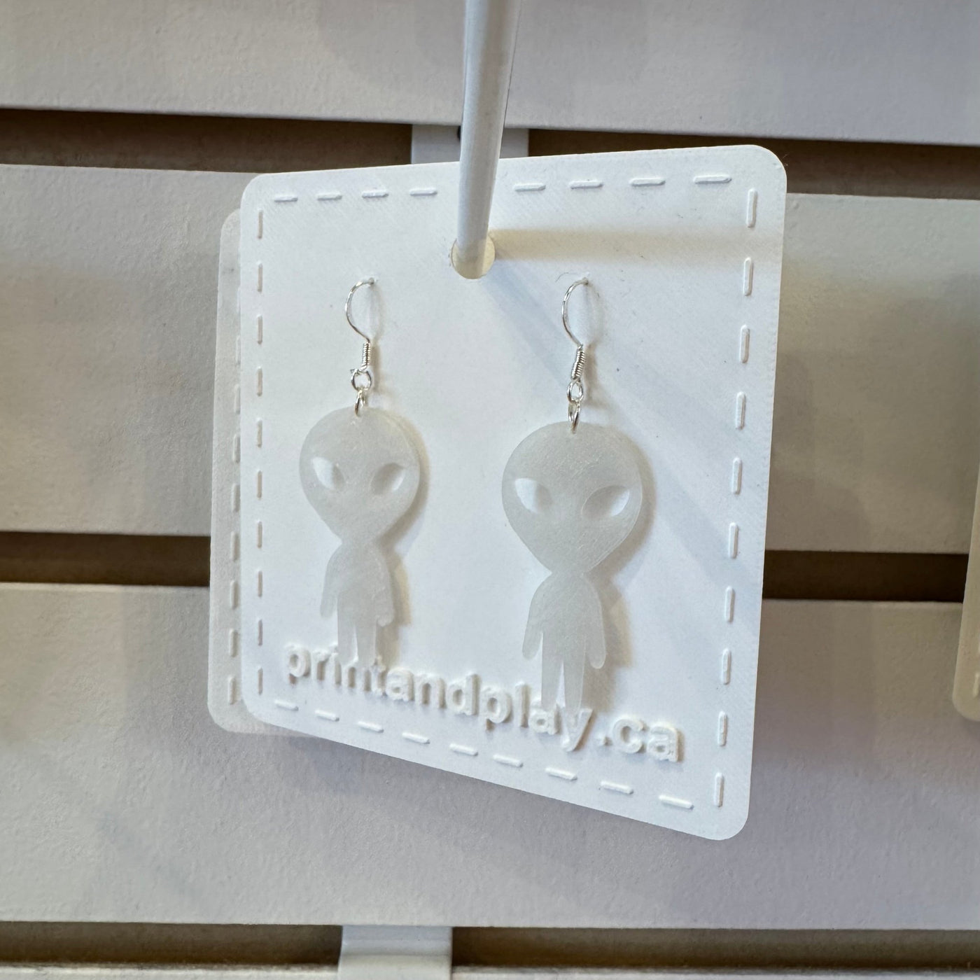 Alien Earrings - Print and Play