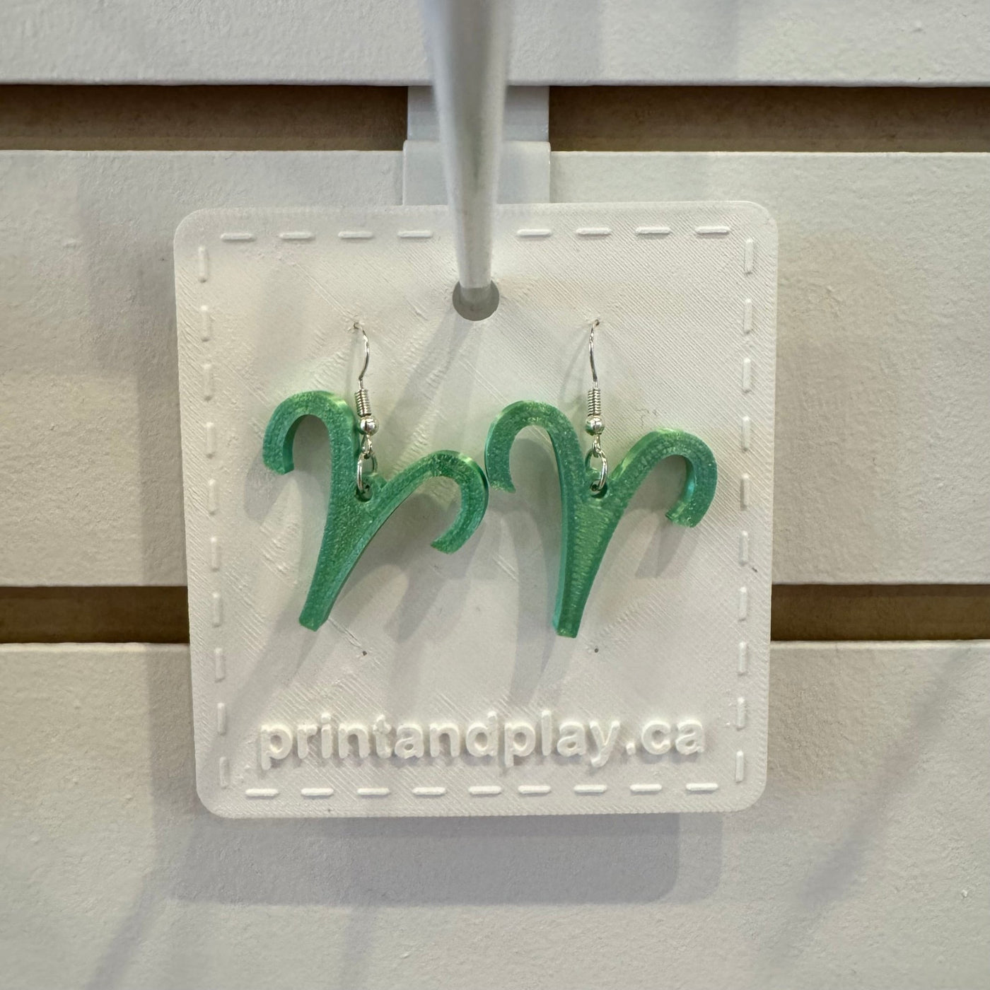 Aries Earrings - Print and Play