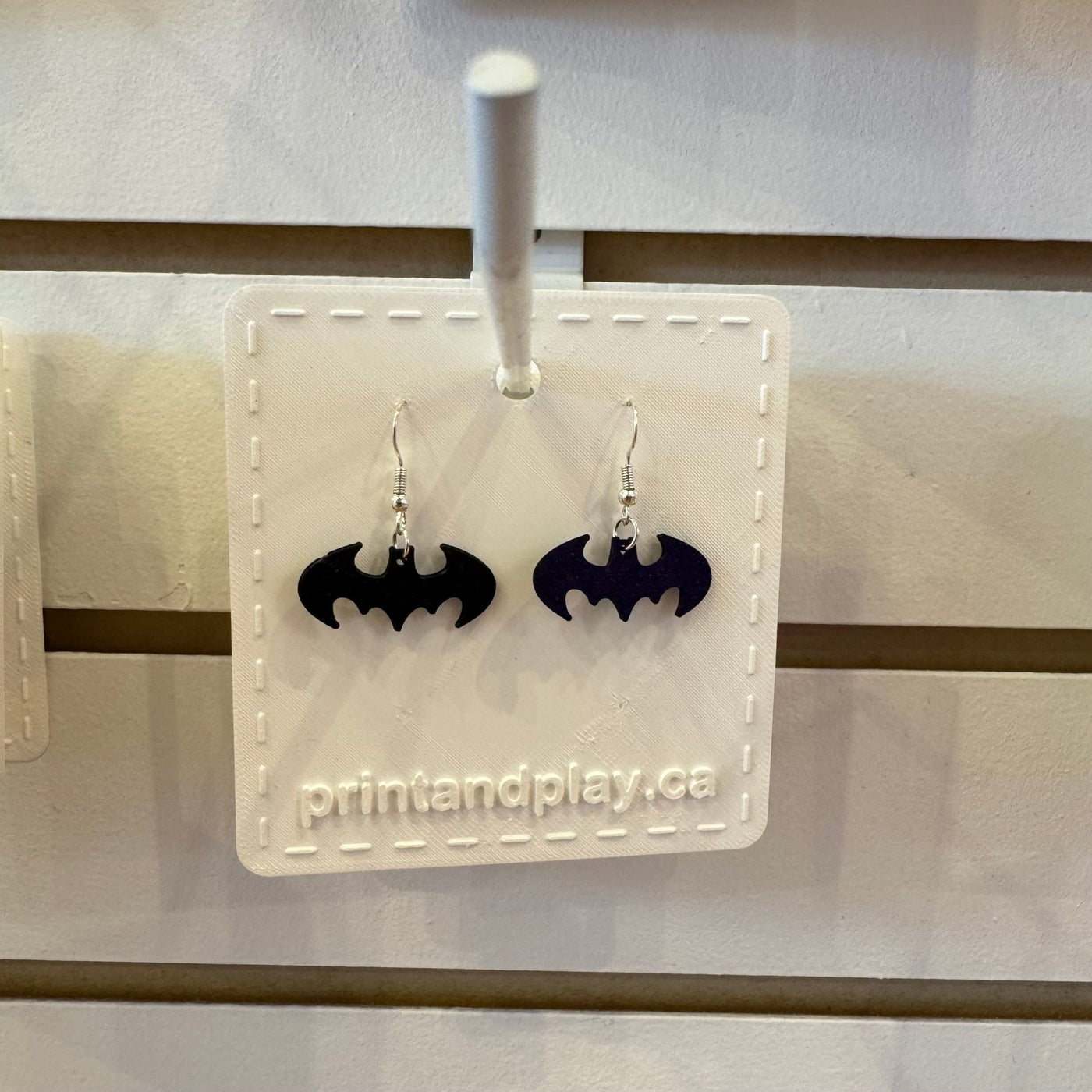 Bat Hero Earrings - Print and Play