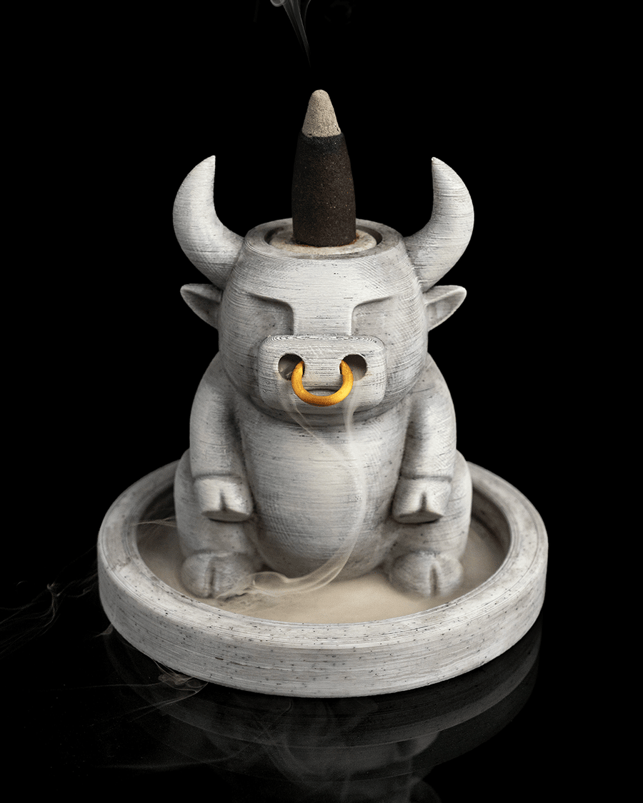 Bull Dozer Backflow Burner Incense - Print and Play
