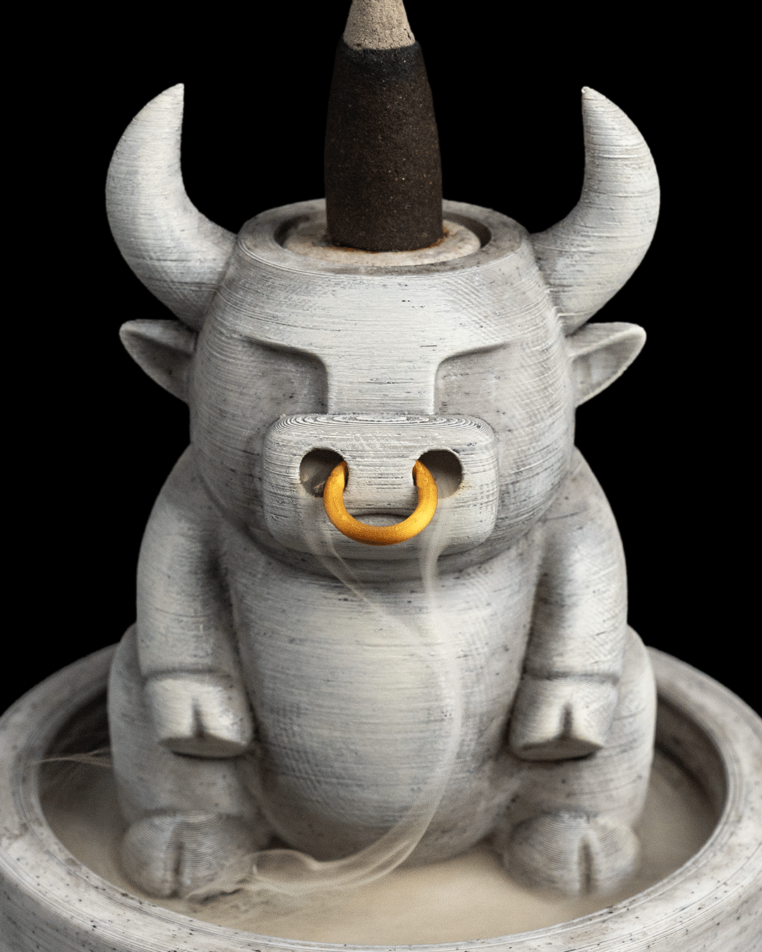 Bull Dozer Backflow Burner Incense - Print and Play