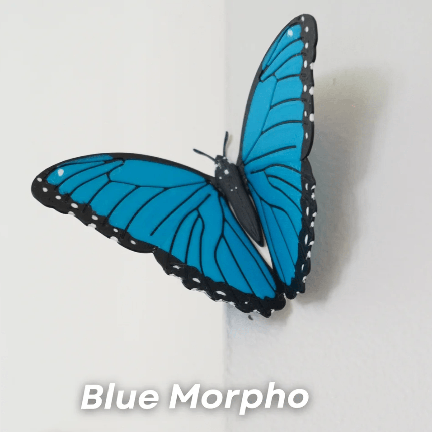 Butterfly Fridge Magnet - ForgeCore - Print and Play