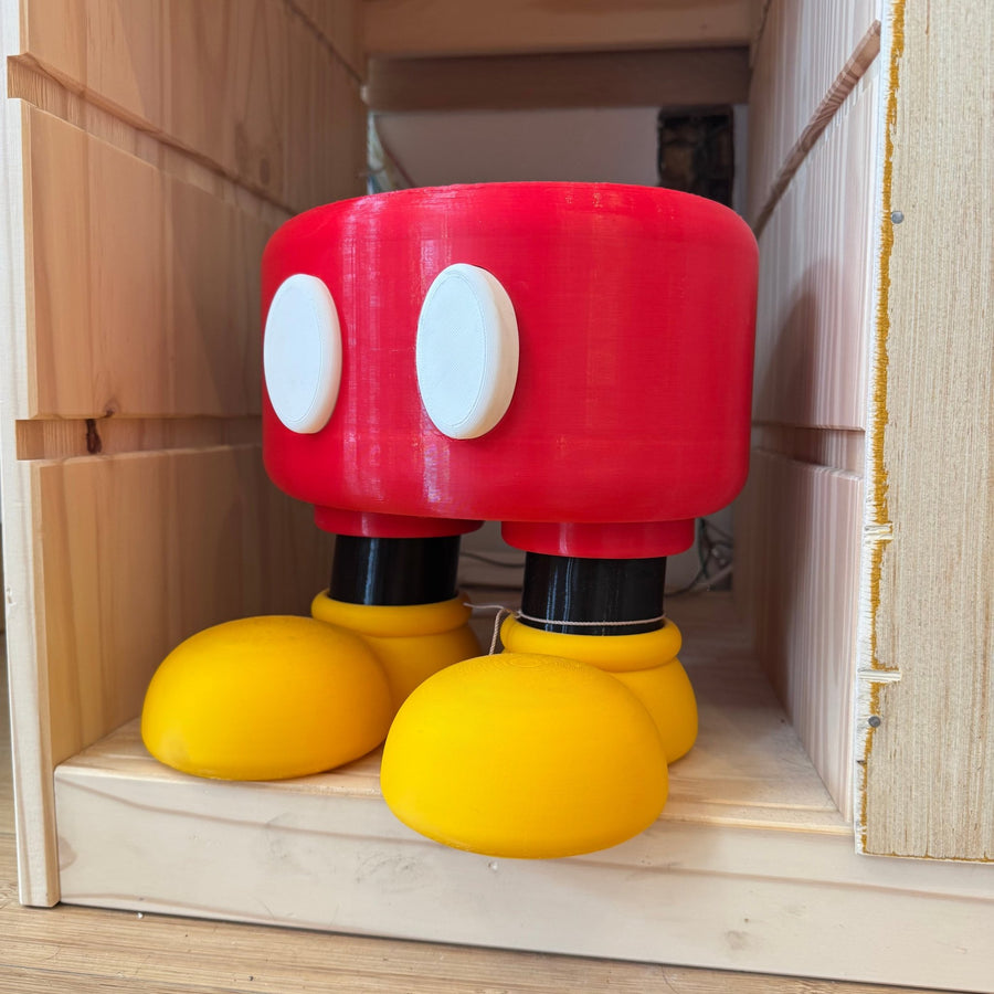 Cartoon Mouse Stool - Print and Play