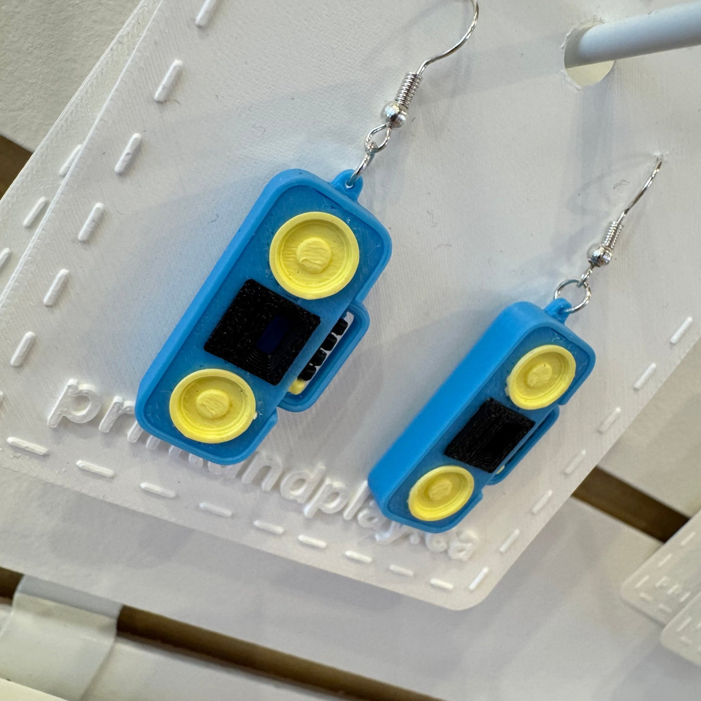 Cassette Player Earrings - Print and Play