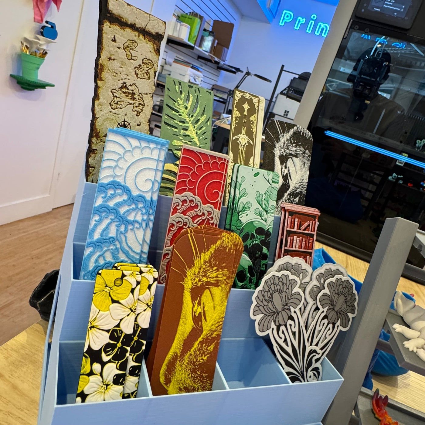 Cat Bookmark - Print and Play