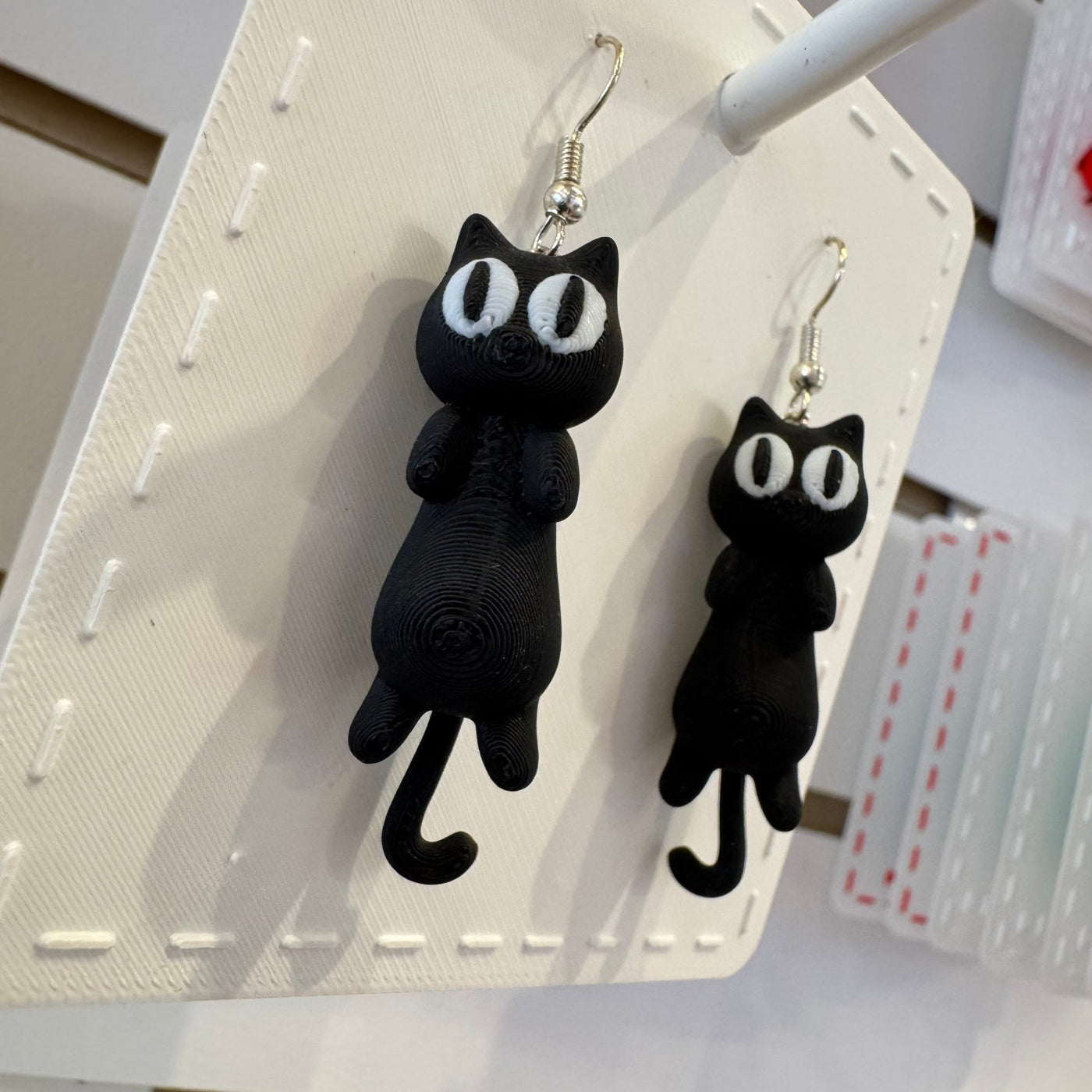 Cat Earrings - Print and Play