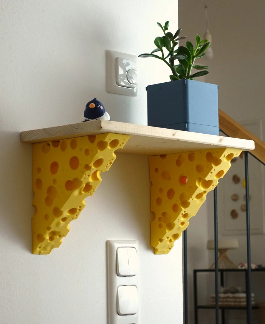 Cheese Shelf Bracket - Print and Play