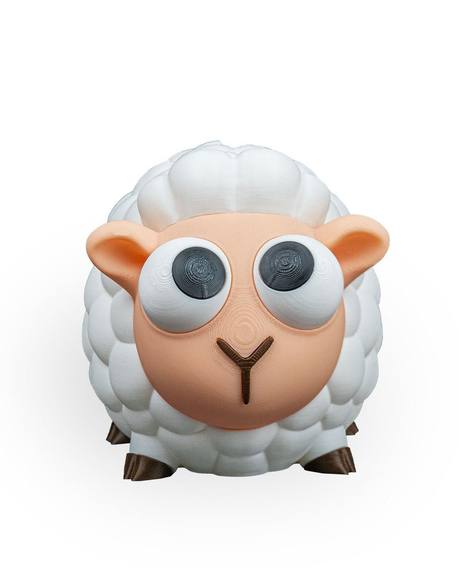 Count Me In Sheep Coin Bank - Print and Play