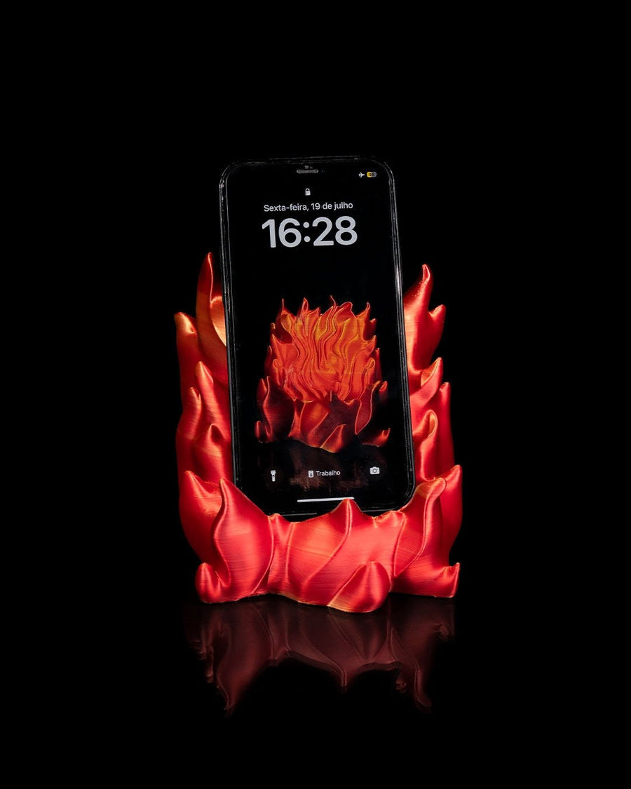 Flame Phone Stand - Print and Play