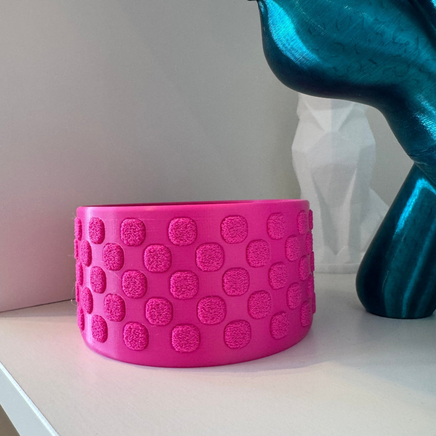 Fuzzy Checkers Pot - Print and Play