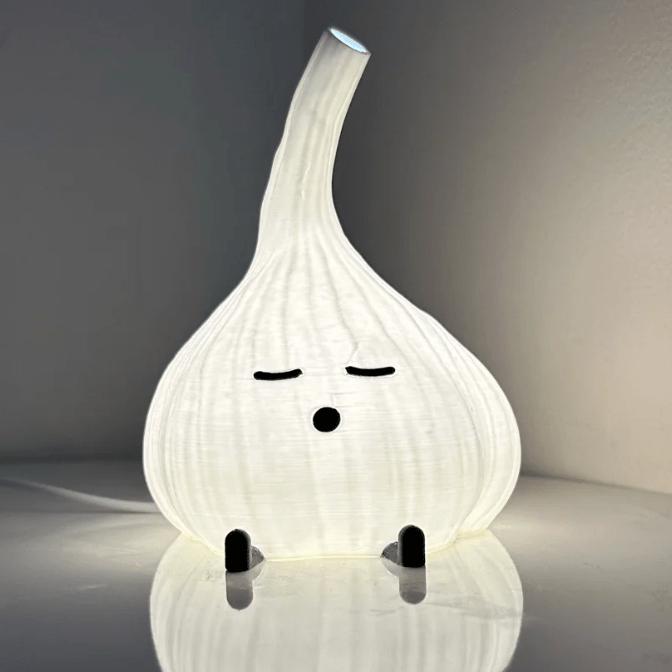 Garlic Lamp - Print and Play