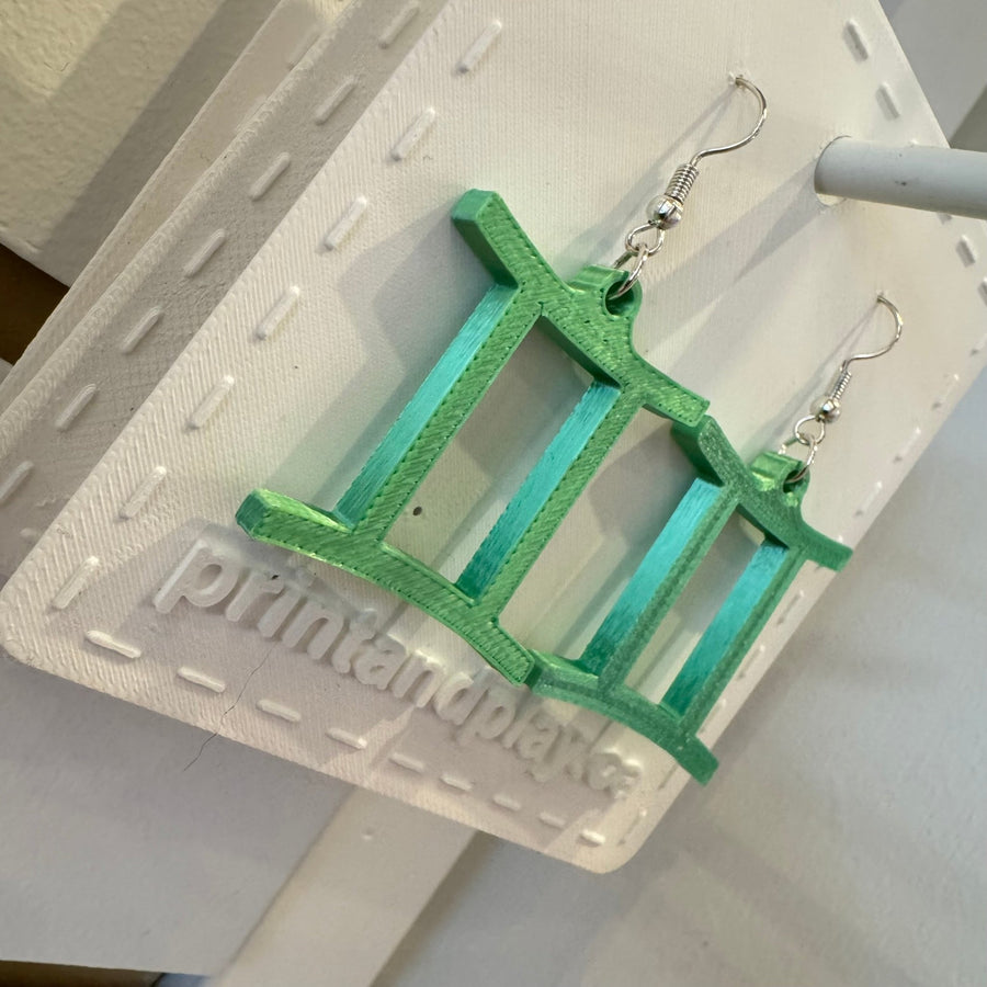Gemini Earrings - Print and Play