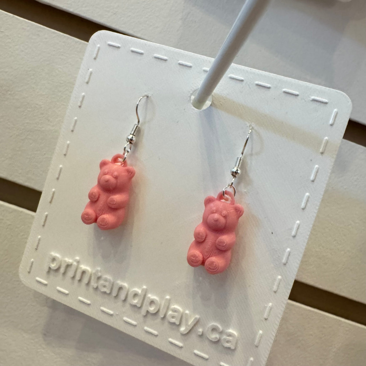 Gummy Bear Earrings - Print and Play