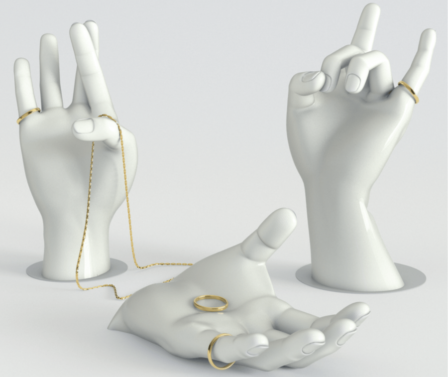 Hand Ring Stand - FunkyArt - Print and Play
