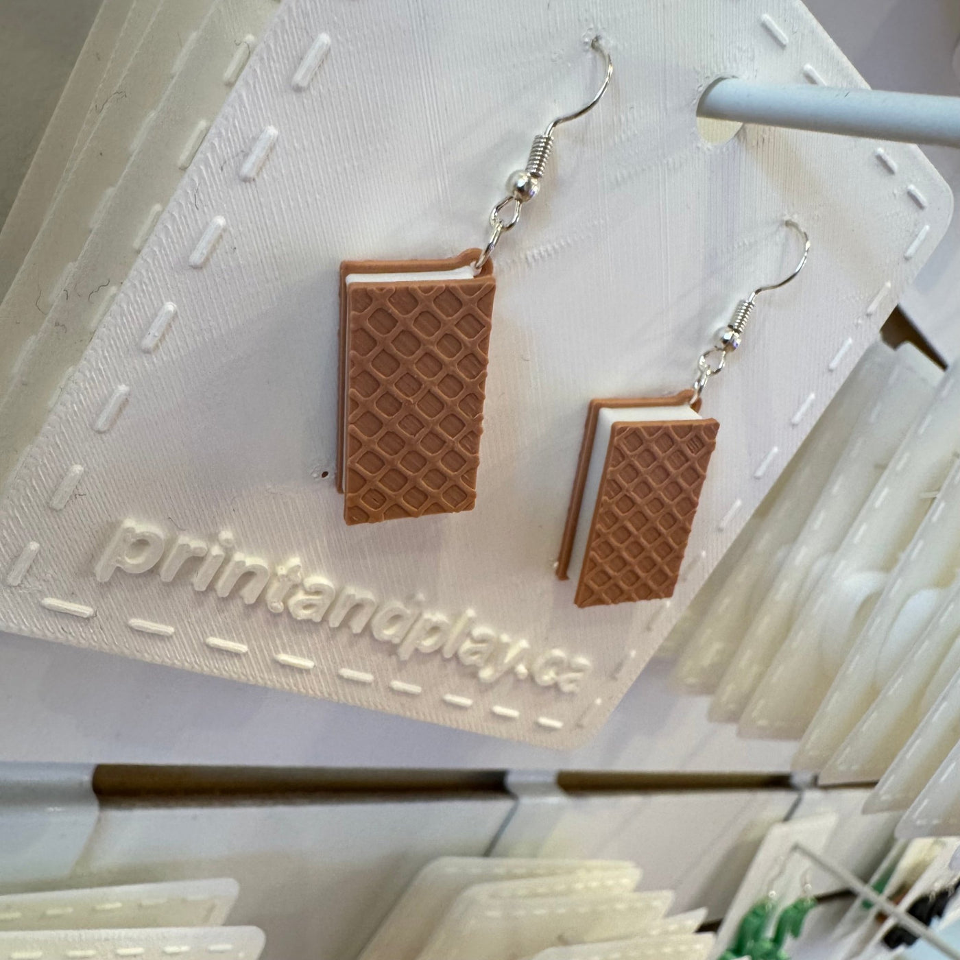 Ice Cream Sandwich Earrings - Print and Play